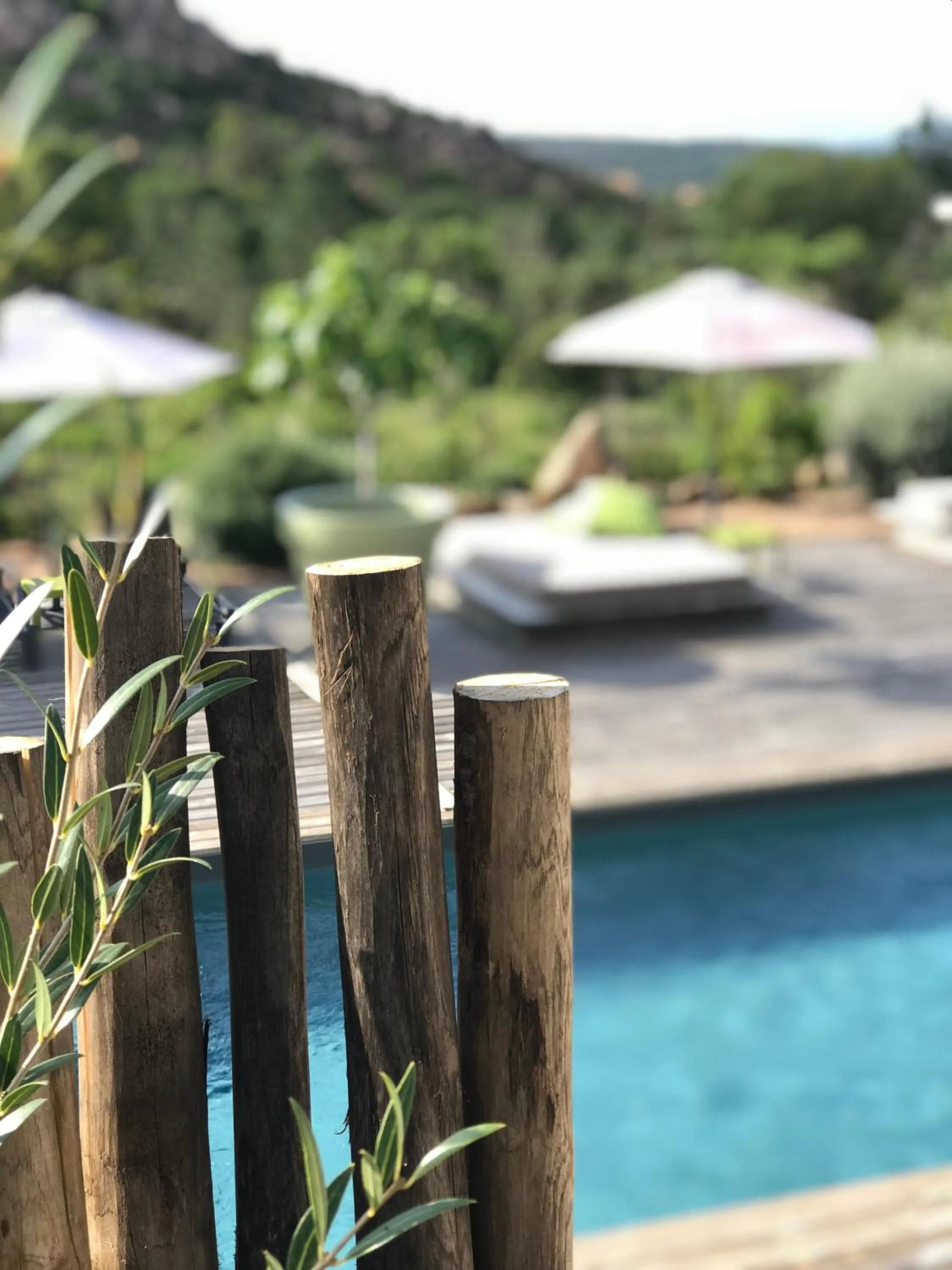 Natural landscape in Hotel Les Chambres de Mila Bonifacio