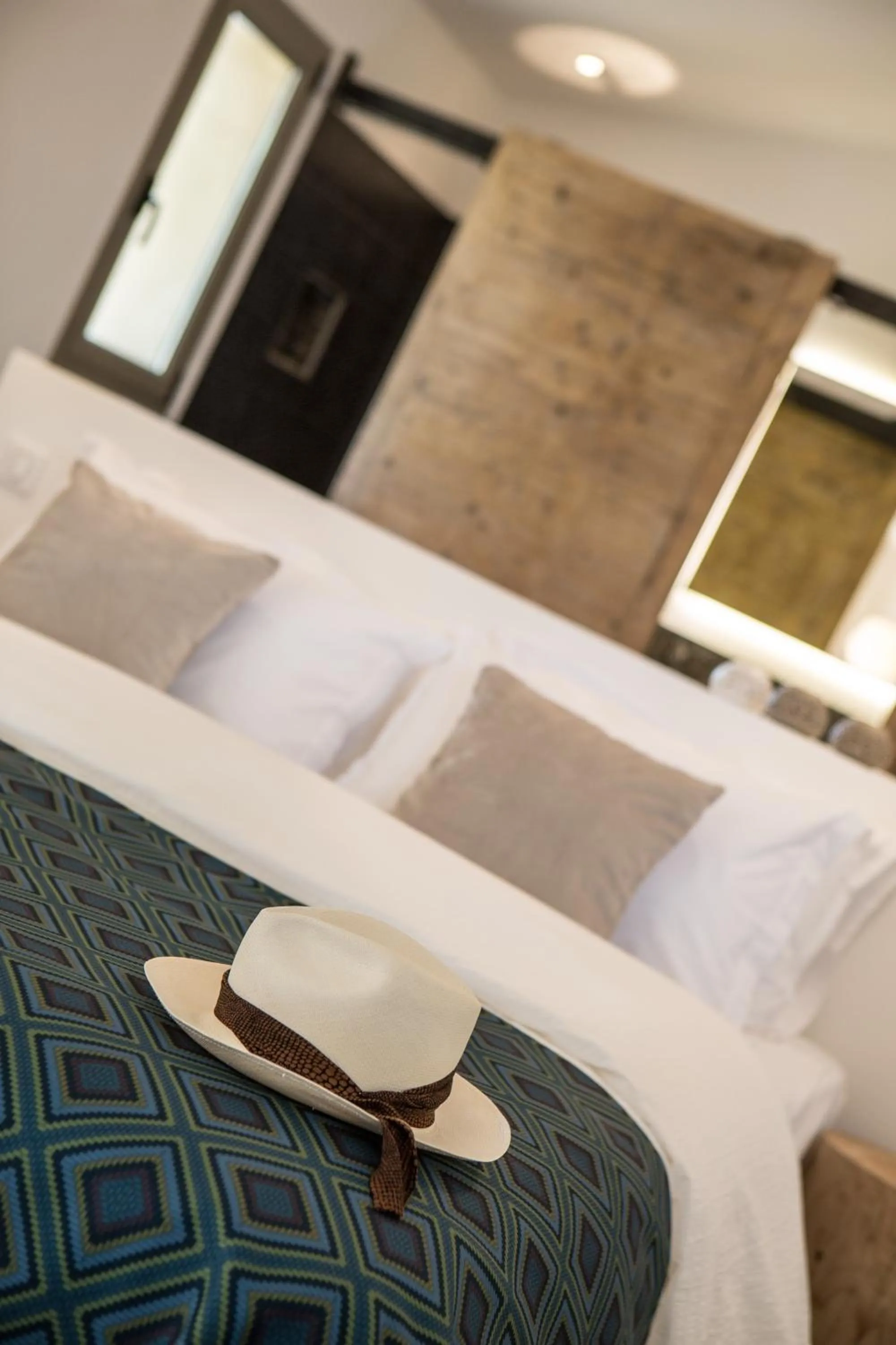 Decorative detail in Hotel Les Chambres de Mila Bonifacio