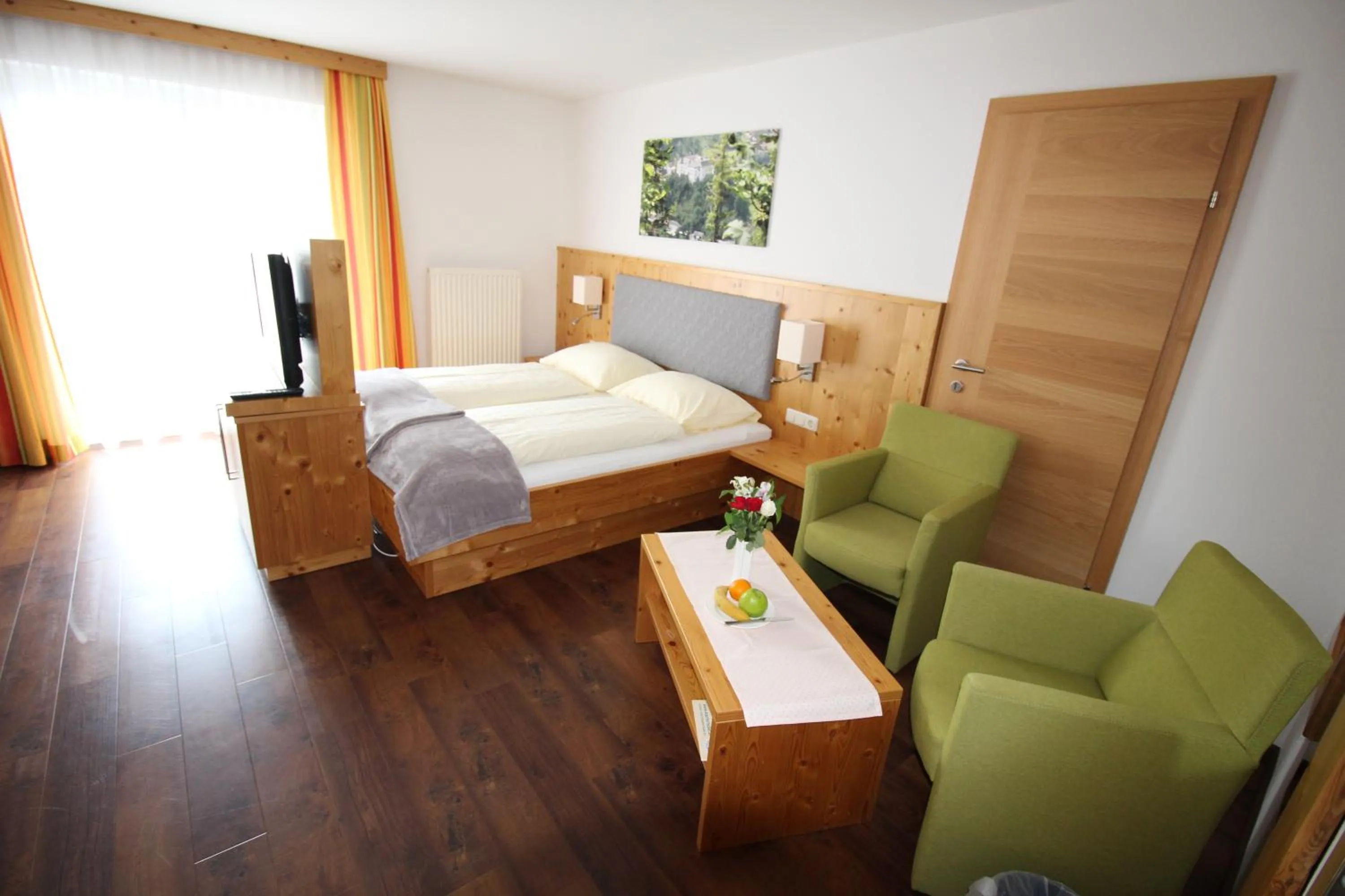 Decorative detail, Bed in Hotel Käferhube