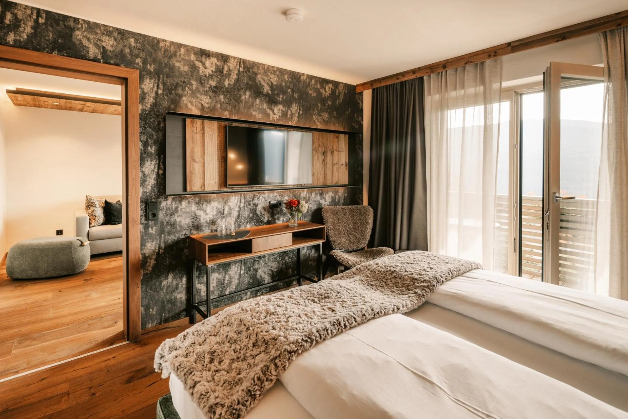 Bed in Hotel Käferhube