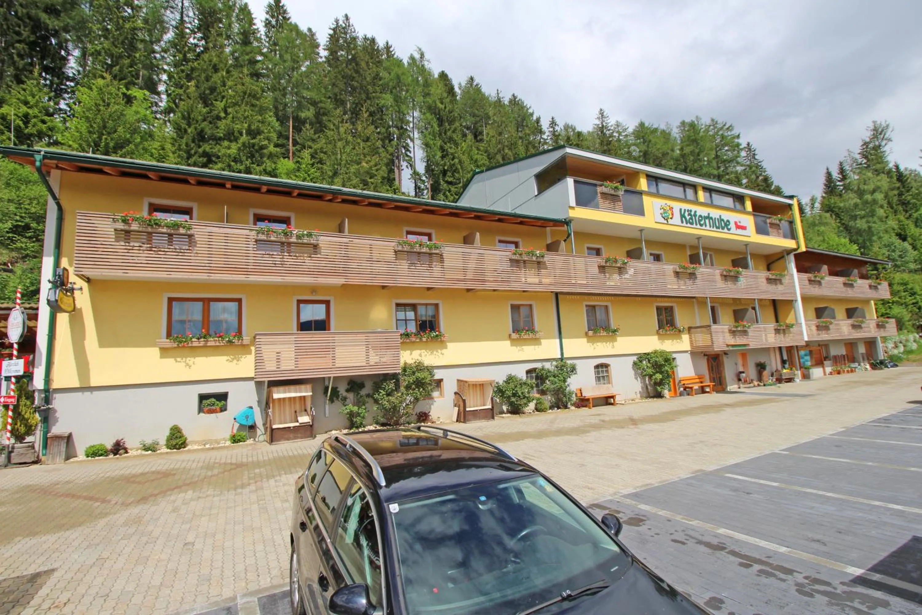 Property building in Hotel Käferhube