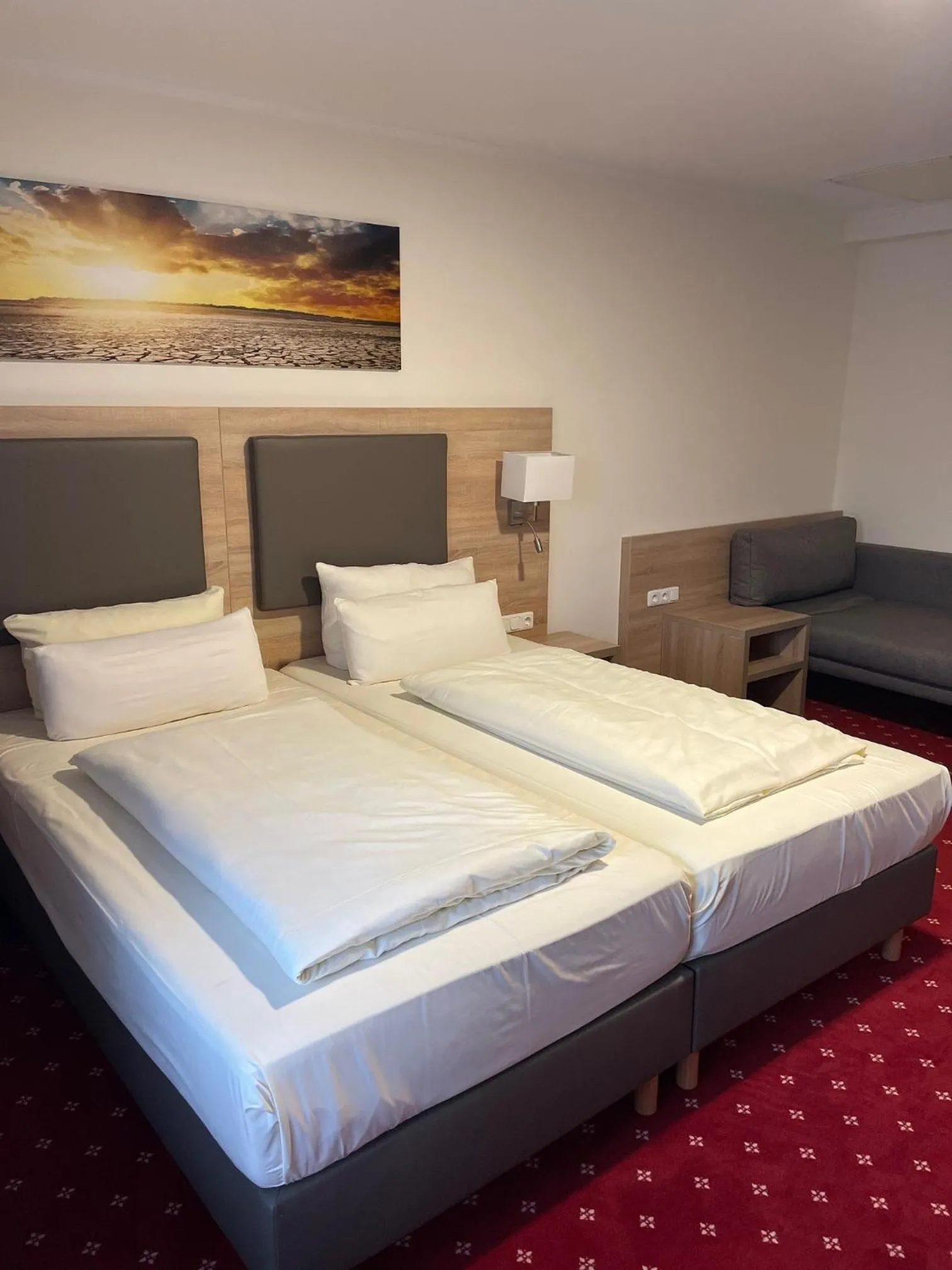 Bed in Hotel Harburger Hof