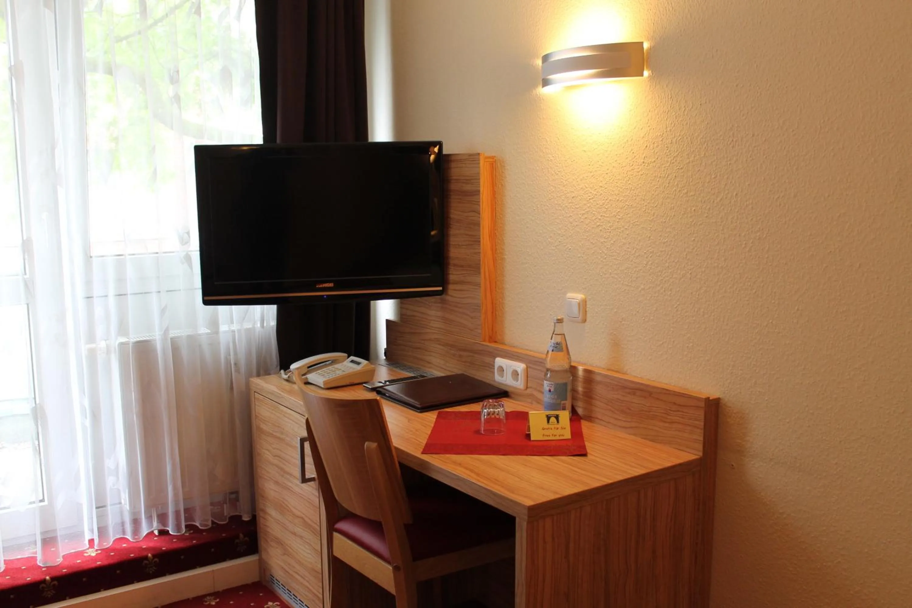 Seating area in Hotel Harburger Hof