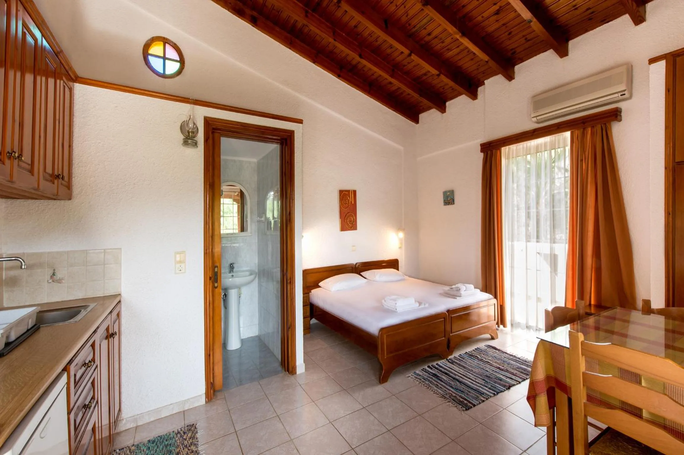 Photo of the whole room, Bed in Koroni Village