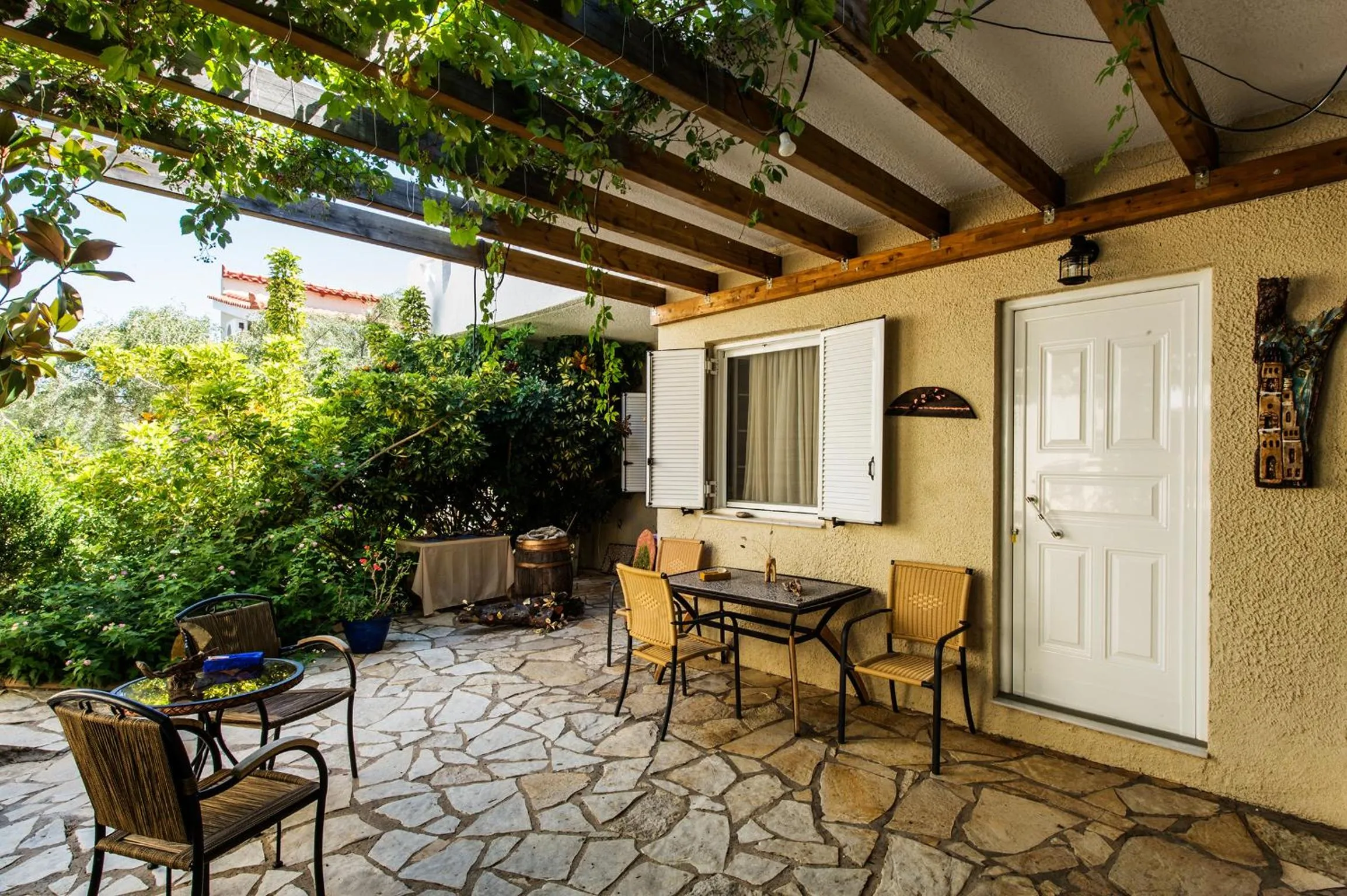 Decorative detail in Koroni Village