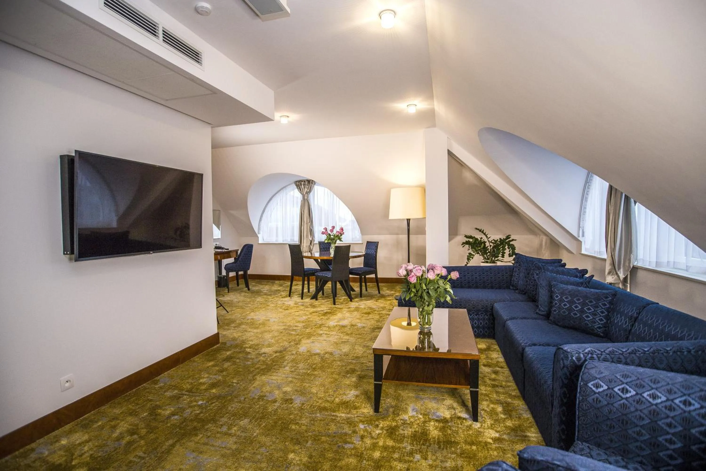 Communal lounge/ TV room in Grand Lubicz Uzdrowisko Ustka