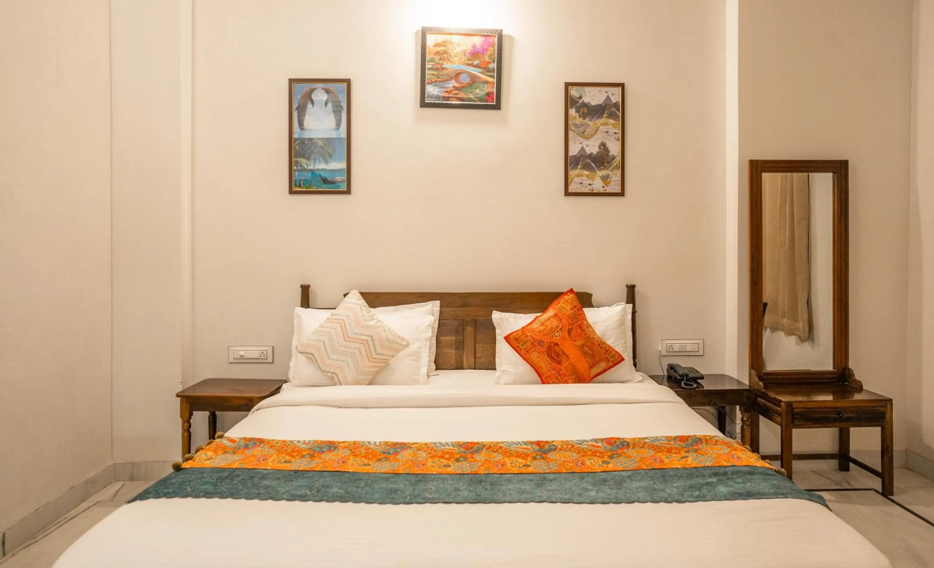Bed in Villa Tha Gadh Bansiya