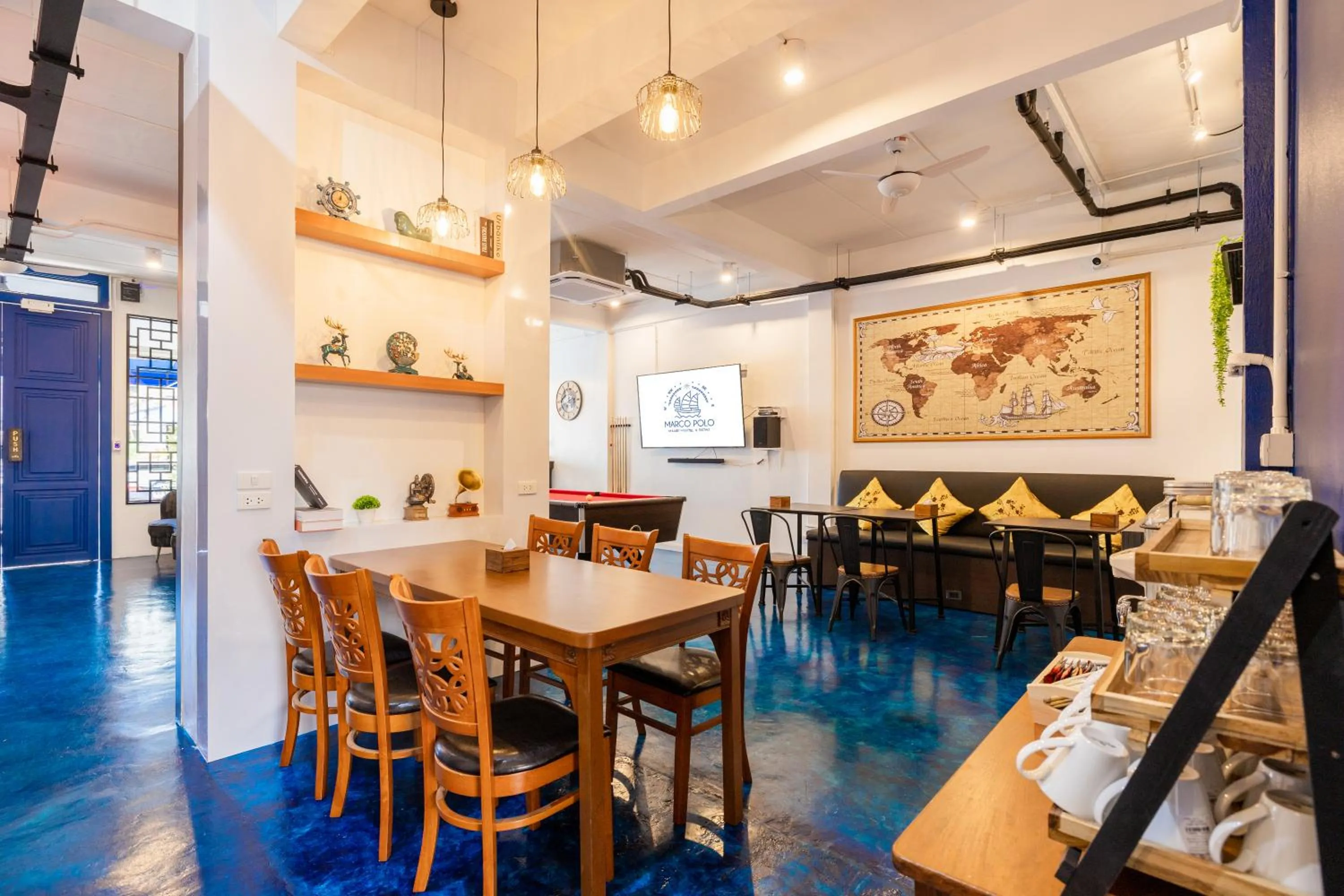 Restaurant/places to eat in Marco Polo Phuket Poshtel & Bistro