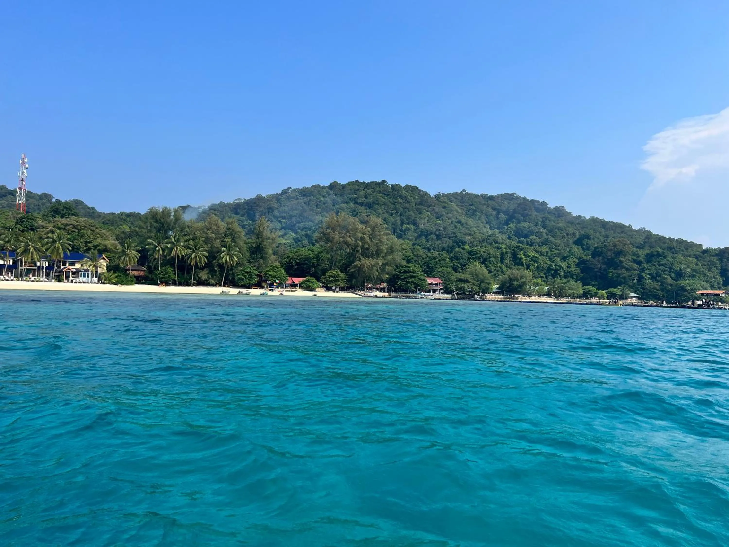 Sea view in Mama's Chalet Pulau Perhentian Besar