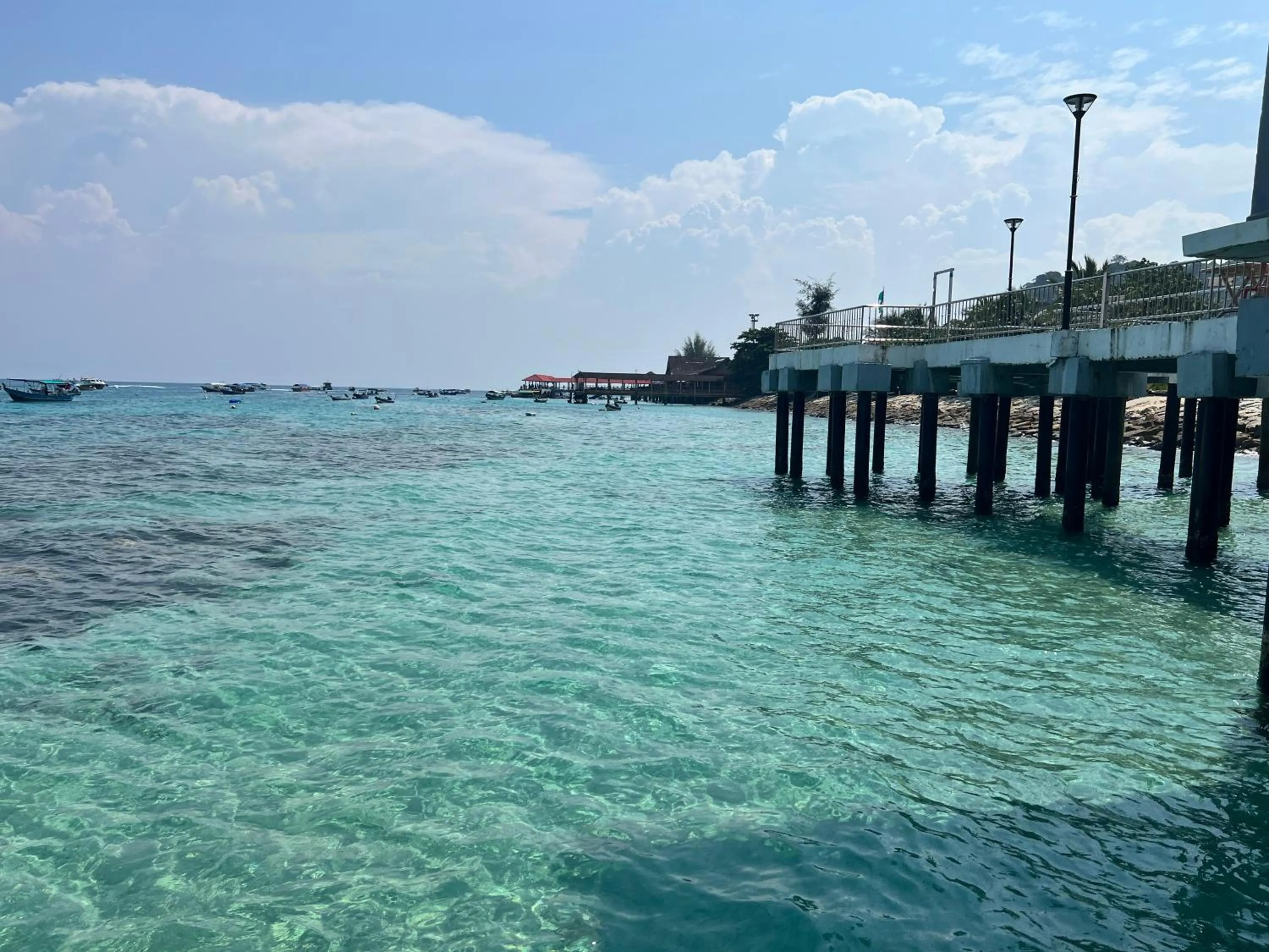 Sea view in Mama's Chalet Pulau Perhentian Besar
