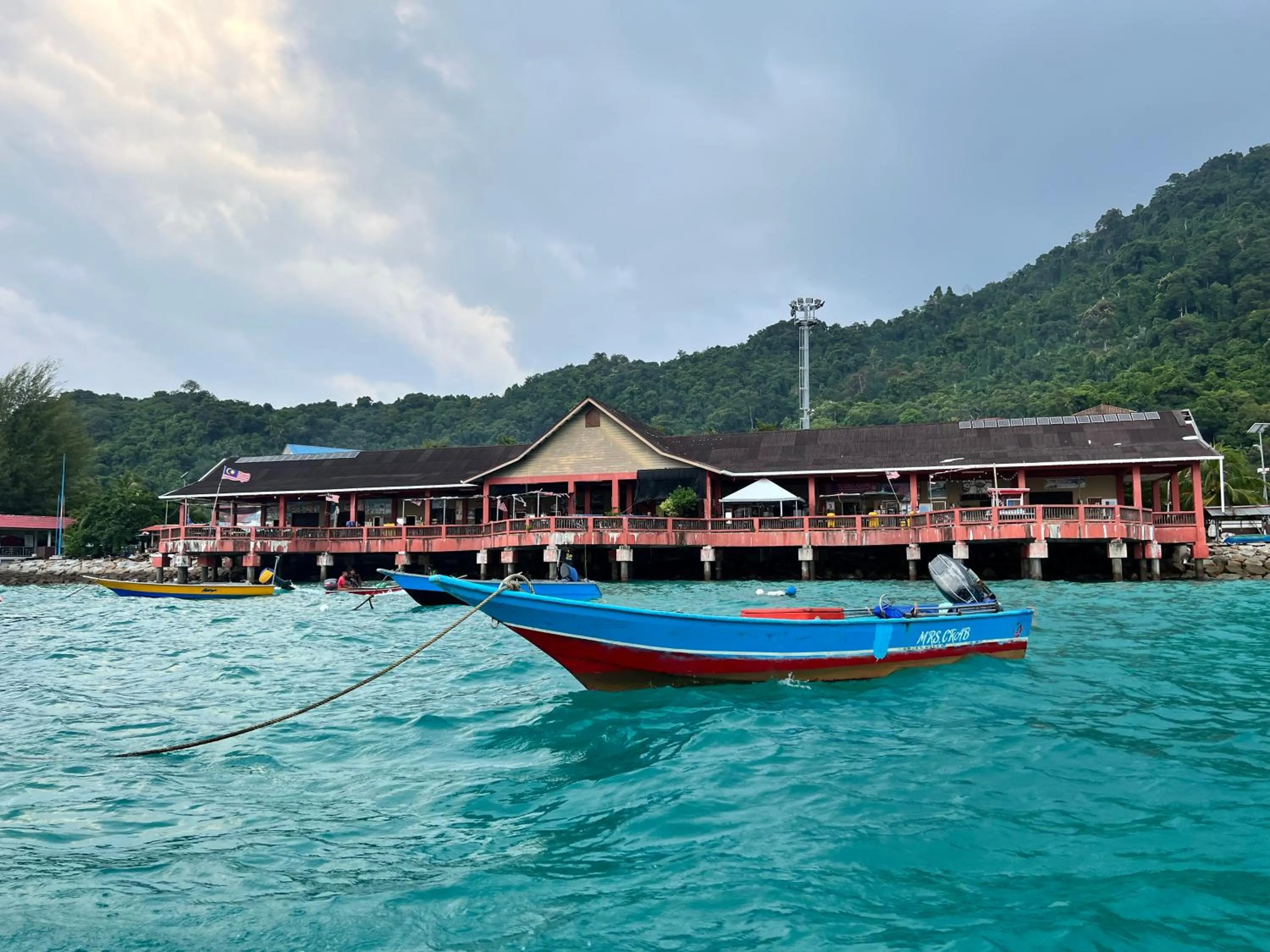 Sea view in Mama's Chalet Pulau Perhentian Besar
