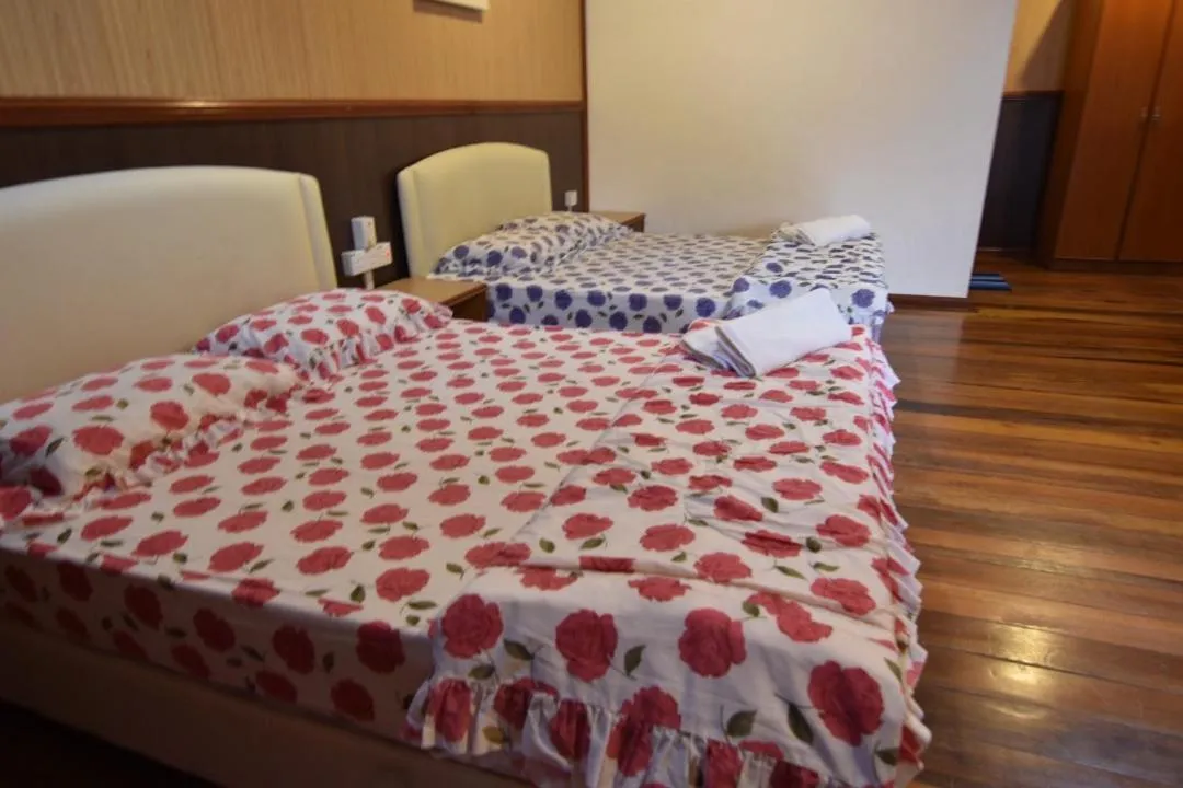 Bed in Mama's Chalet Pulau Perhentian Besar