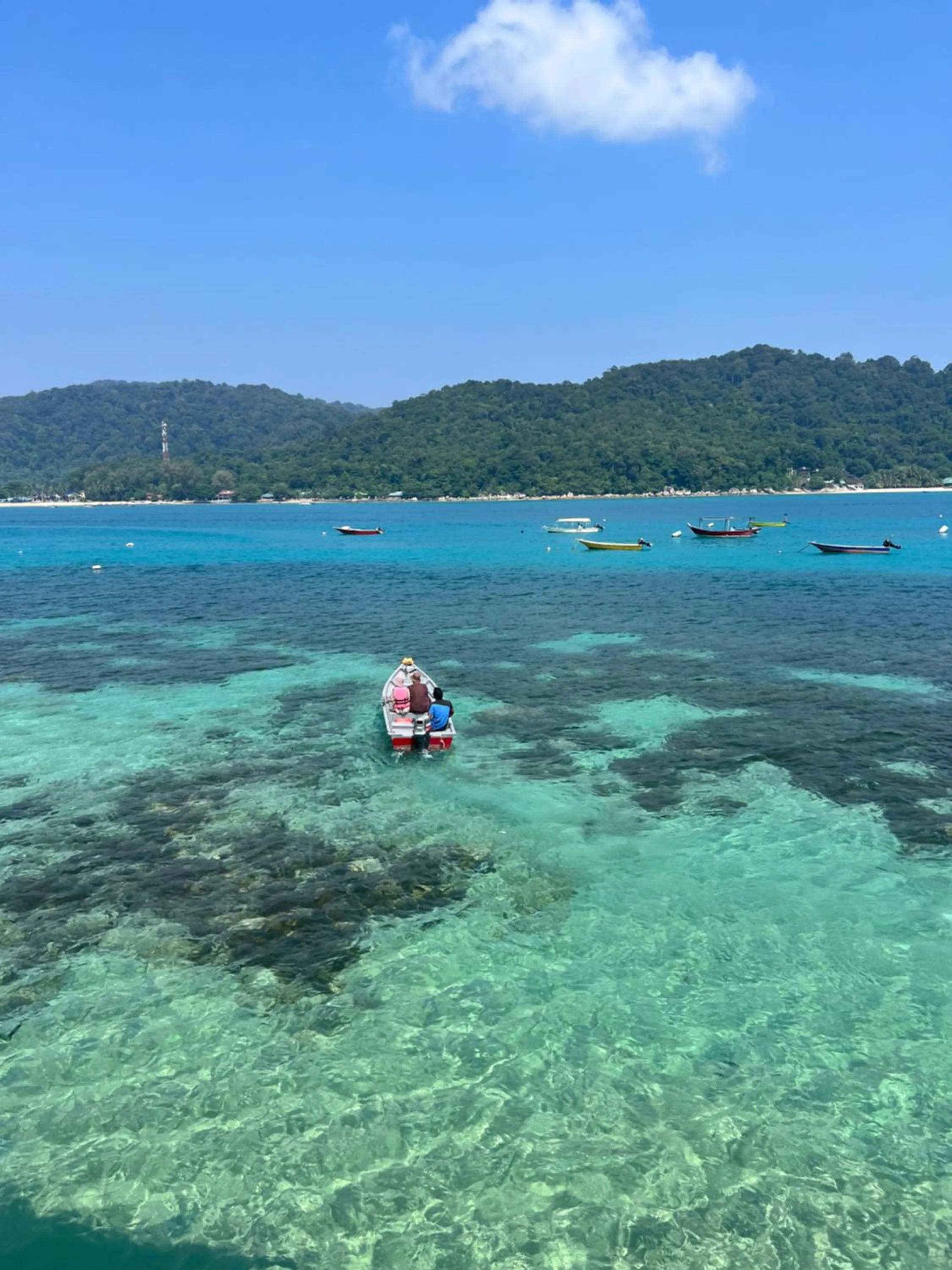 Snorkeling in Mama's Chalet Pulau Perhentian Besar