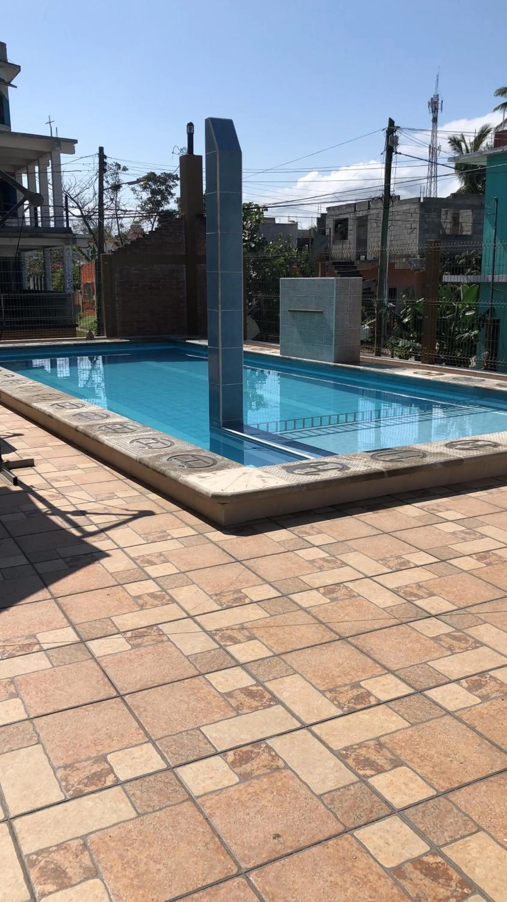 Pool view in Hotel Catala