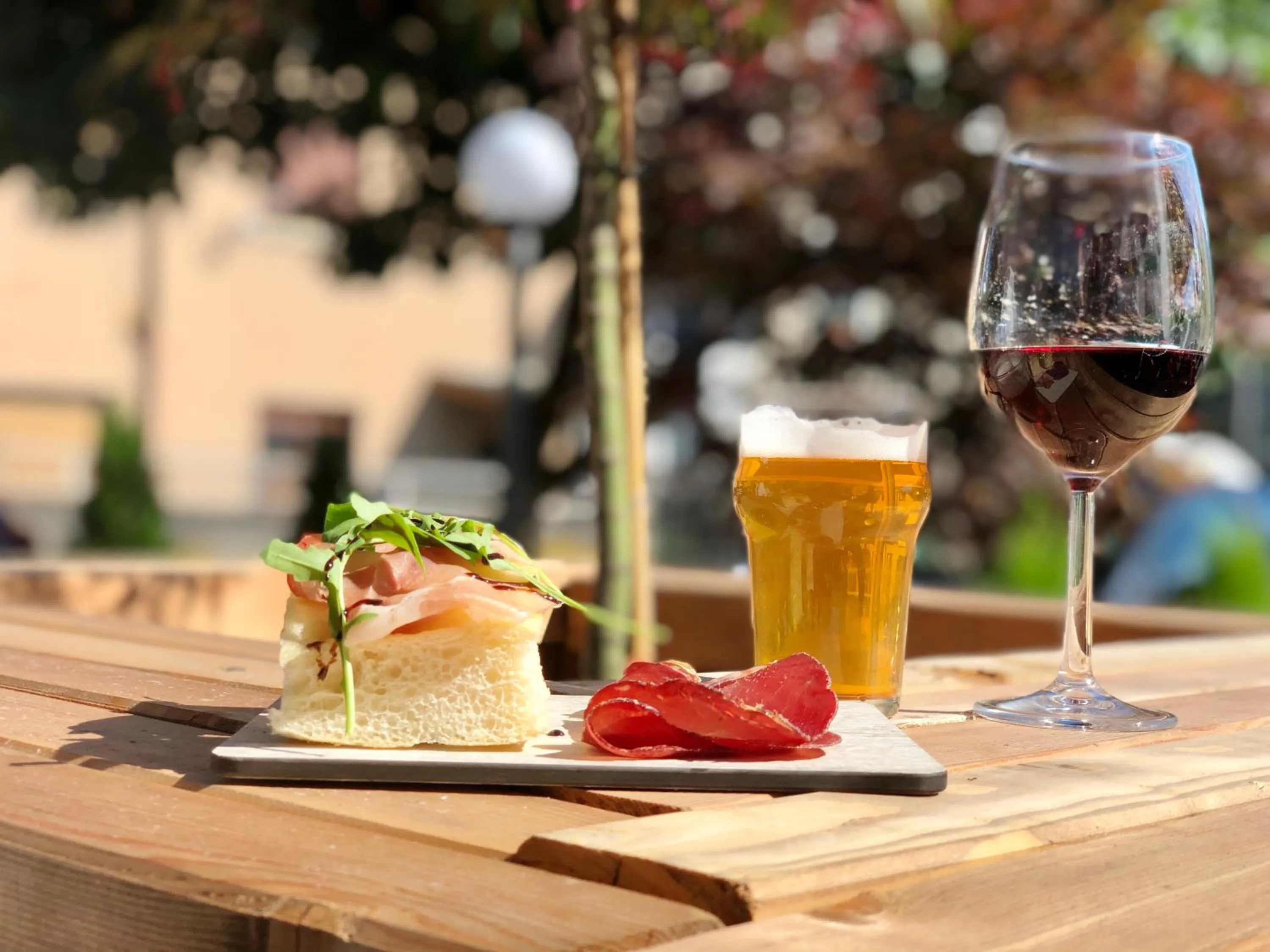 Food and drinks in Hotel del Boschetto