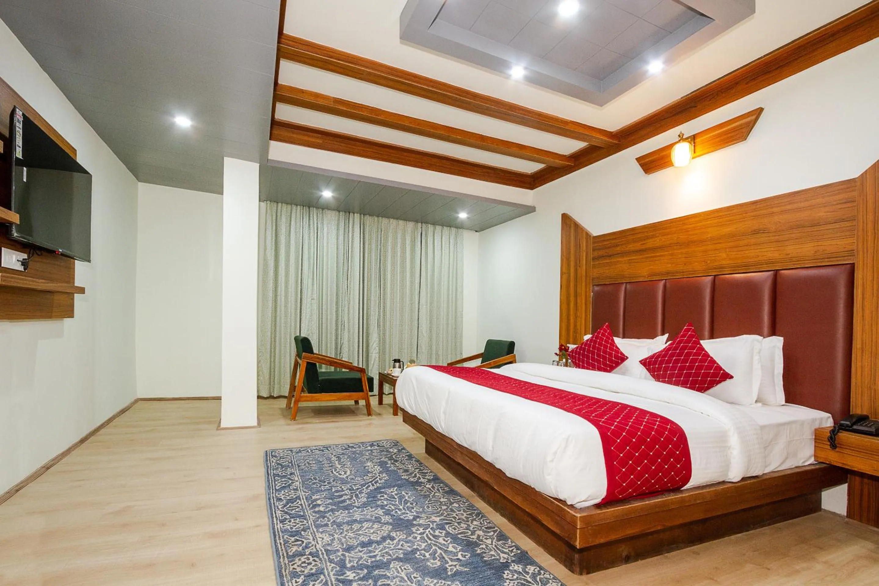 Bed in Tripli Hotels Drilbu Manali