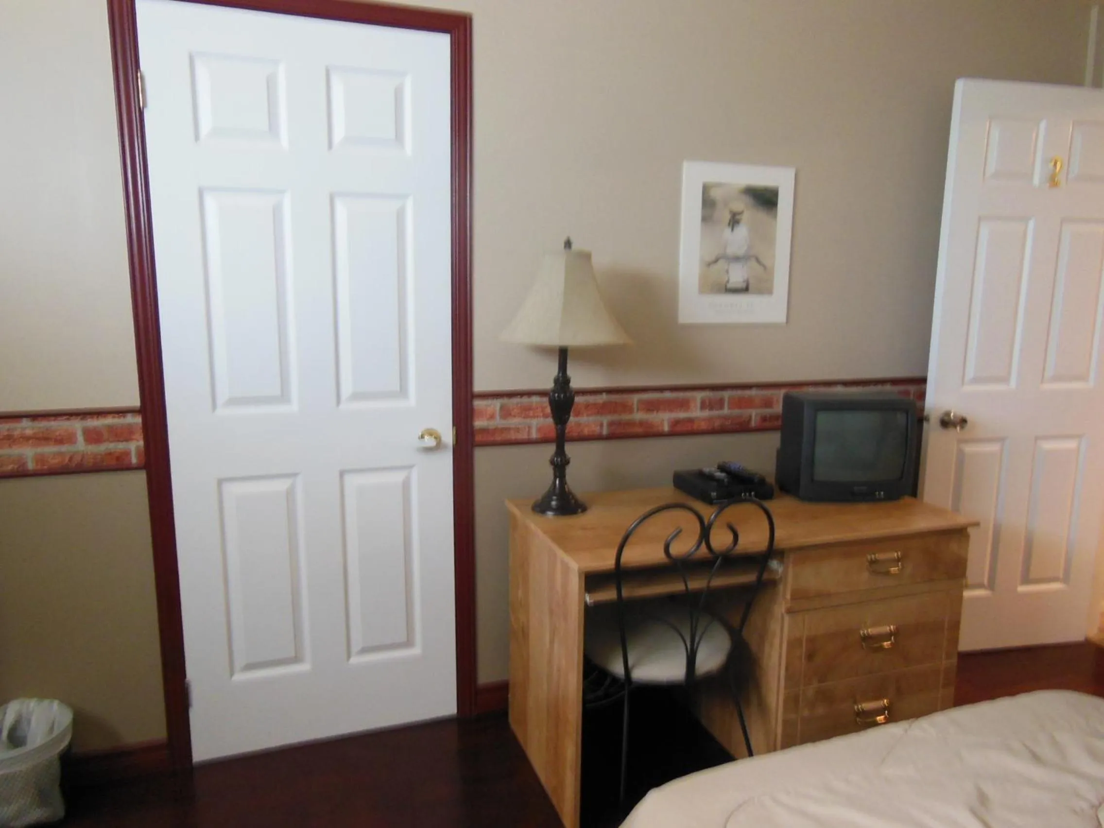 Bed in Gite Du Lac St-Prime