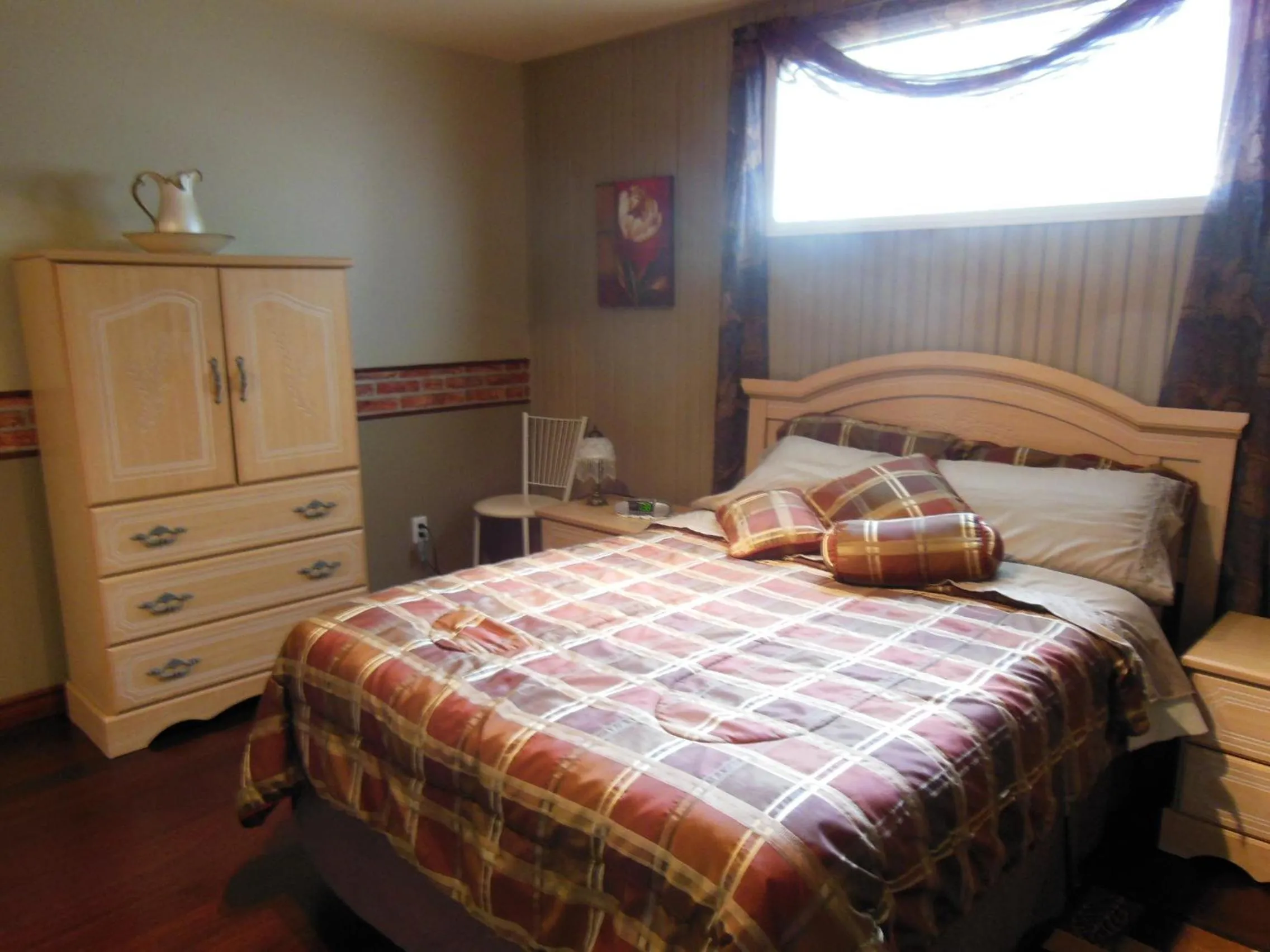 Bed in Gite Du Lac St-Prime