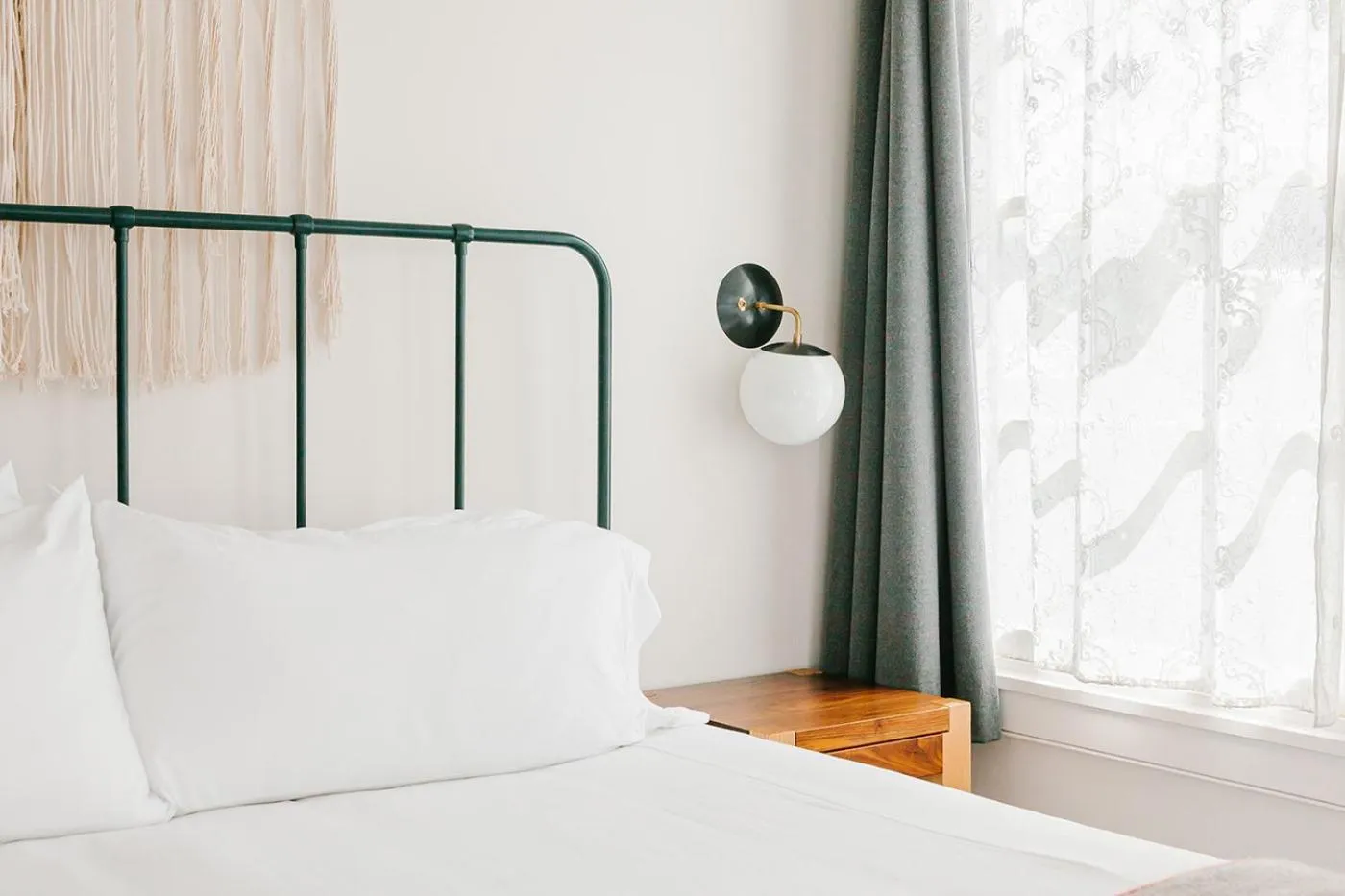 Bed in Surf Hotel & Chateau