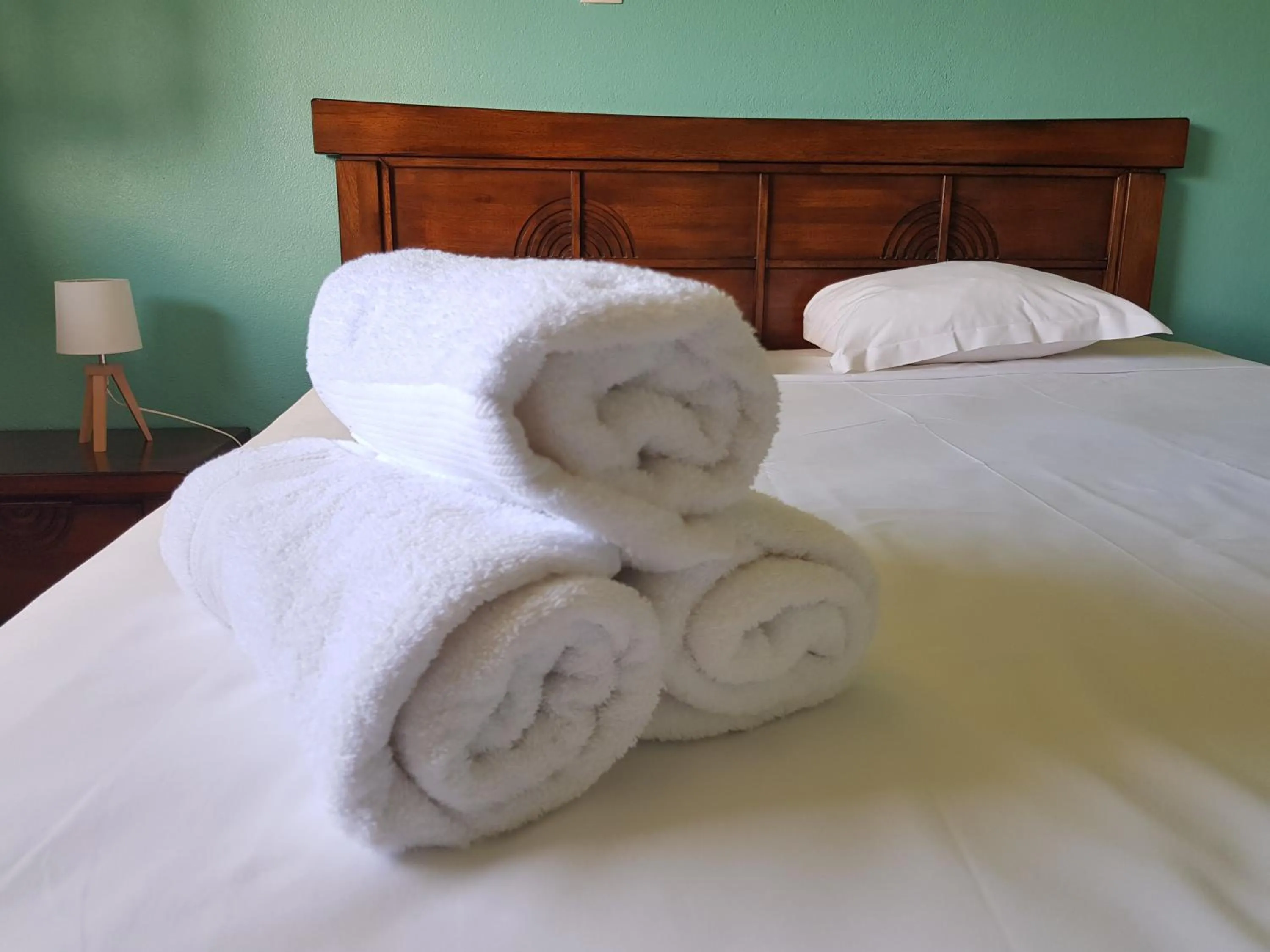 Bed in Hotel La Marmotte