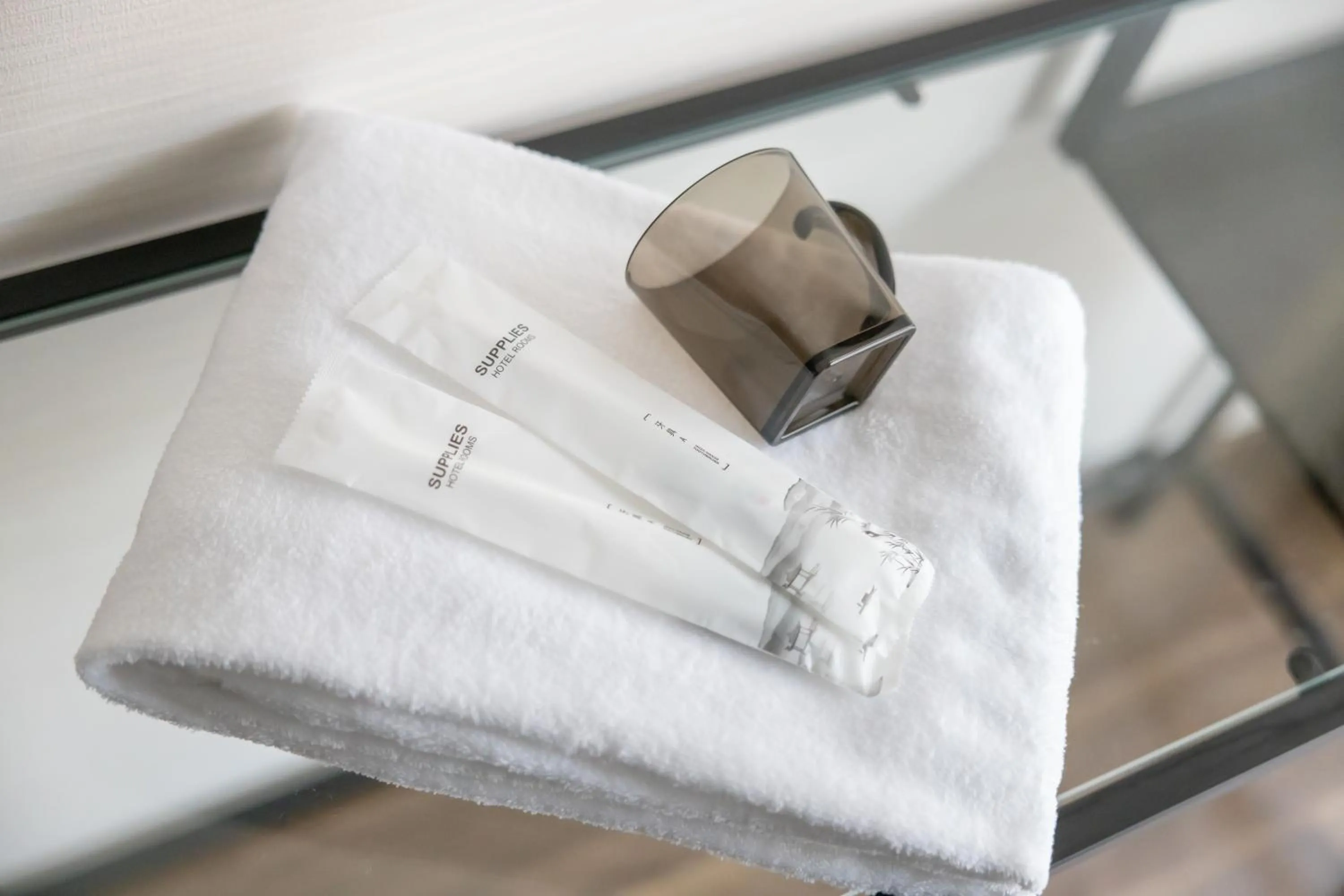 towels in The Premium Namba Minami ザ・プレミアム難波南 - Self Check-In Only