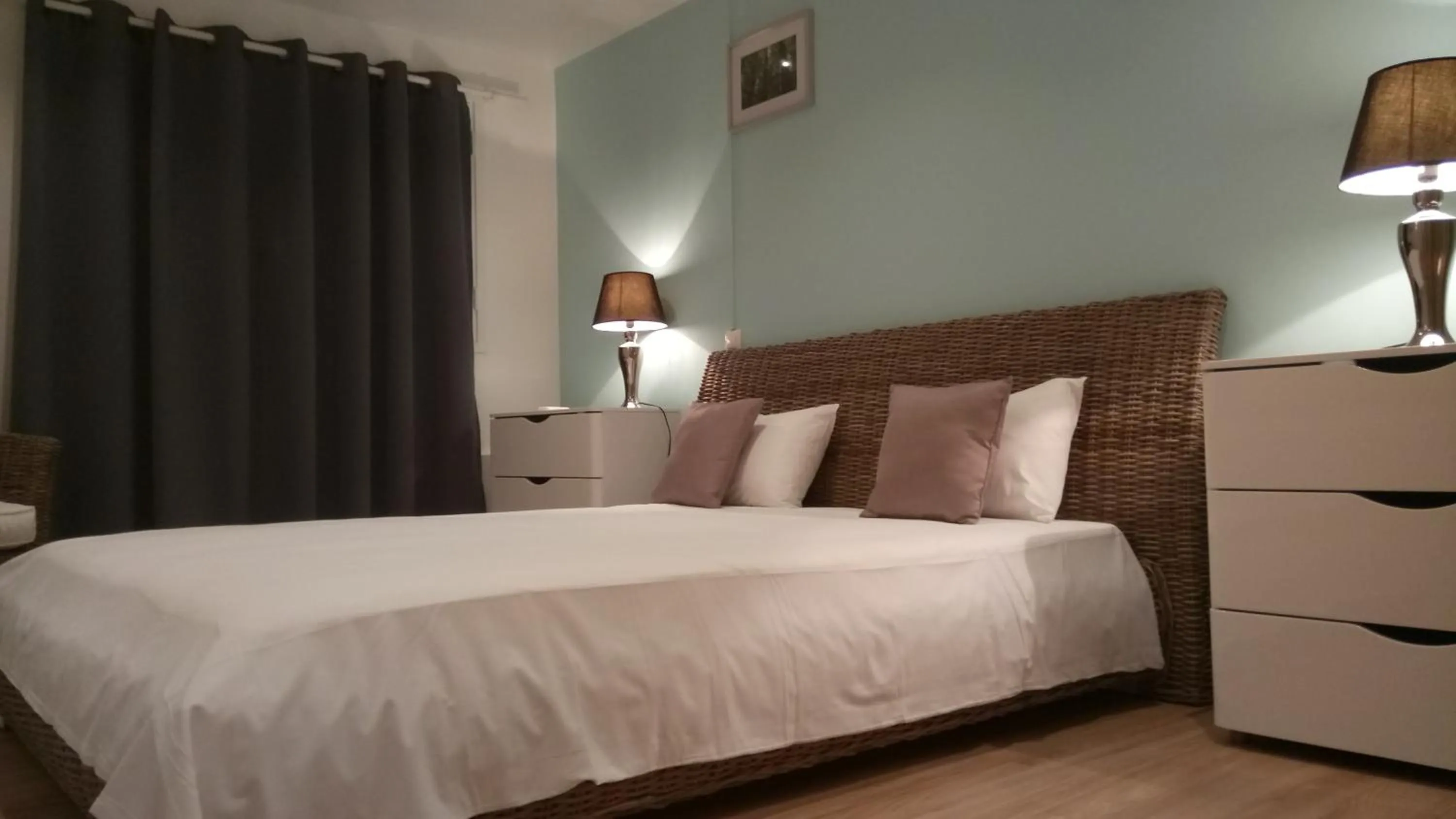 Bed in Hotel Atlantis