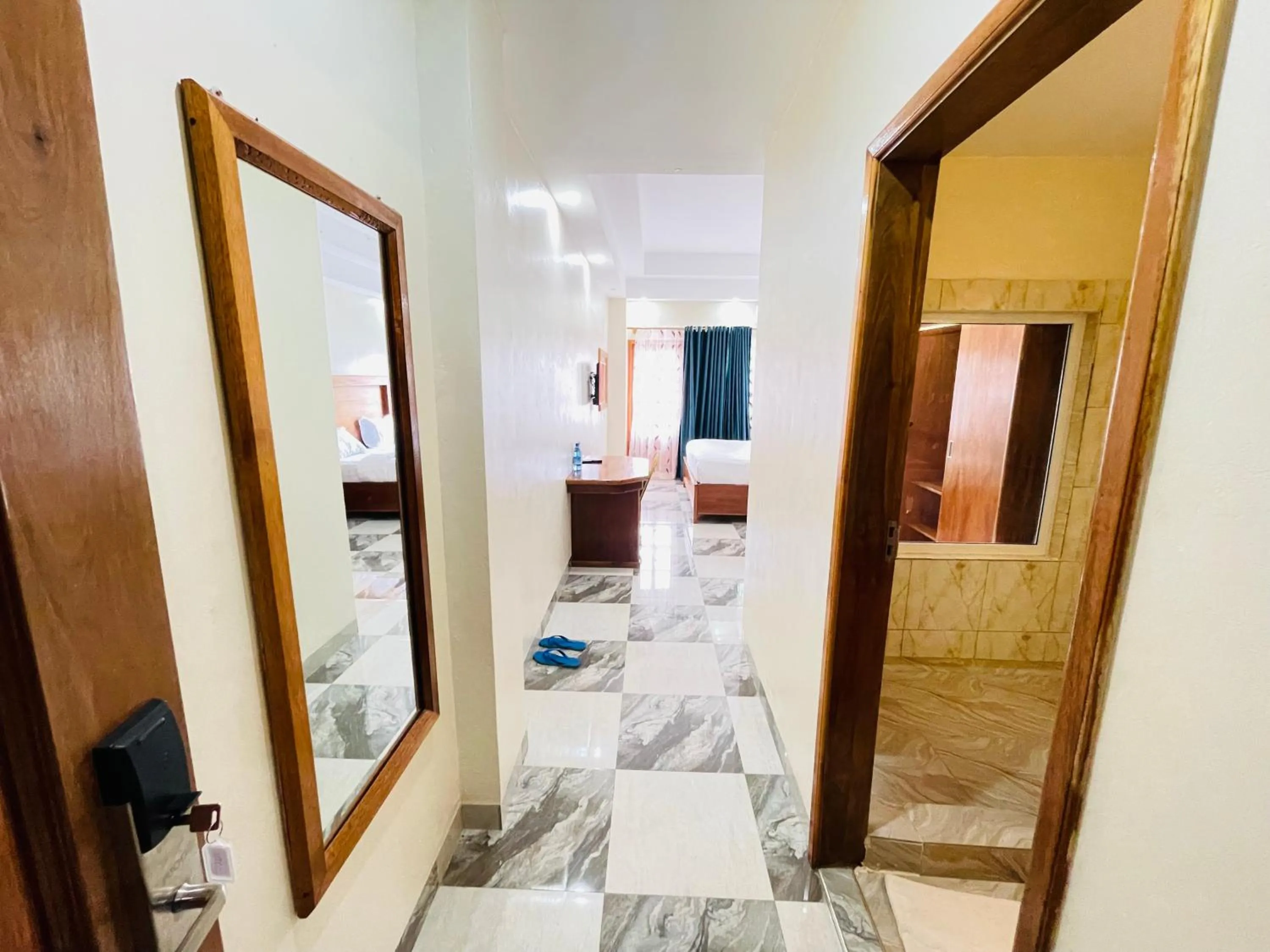 Bathroom in Pulickal Heights Hotel