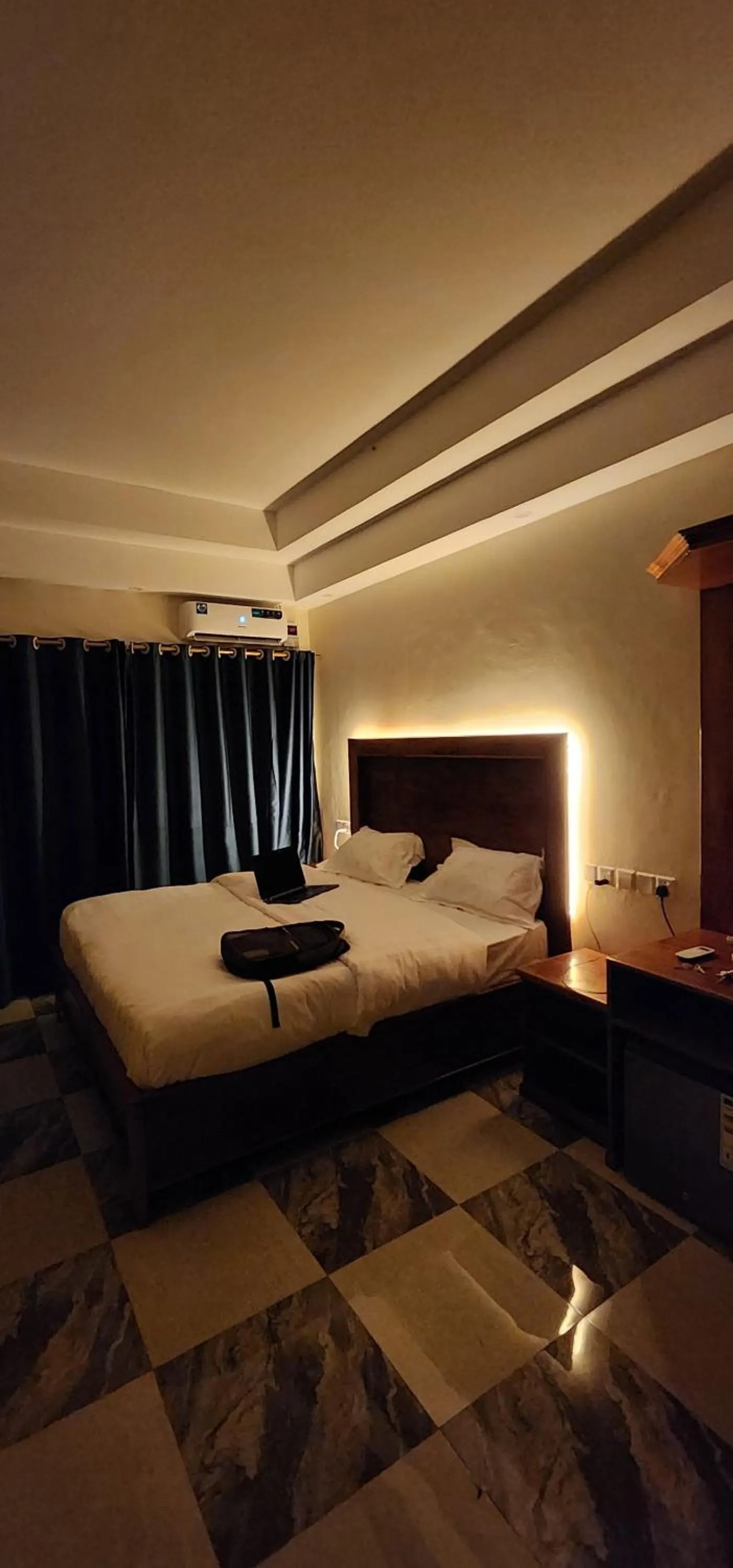 Photo of the whole room in Pulickal Heights Hotel