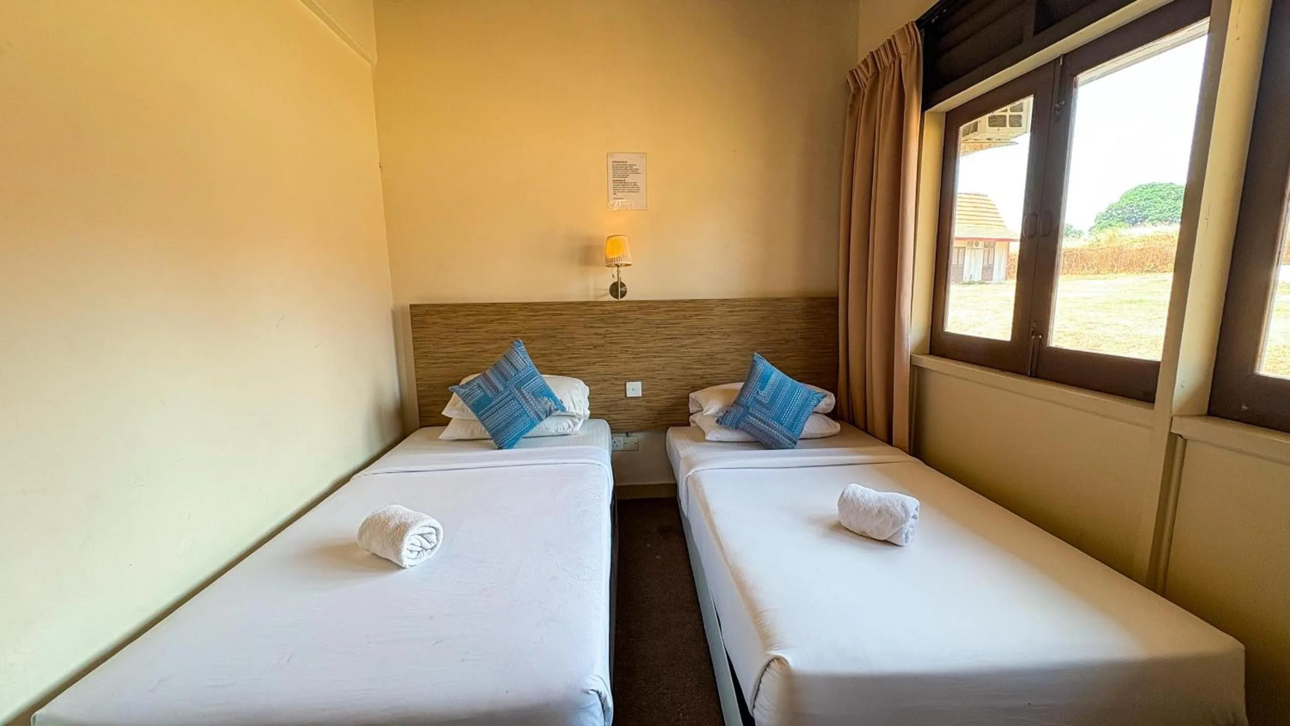 Bed in Lovita Tanjung Bidara Beach Resort