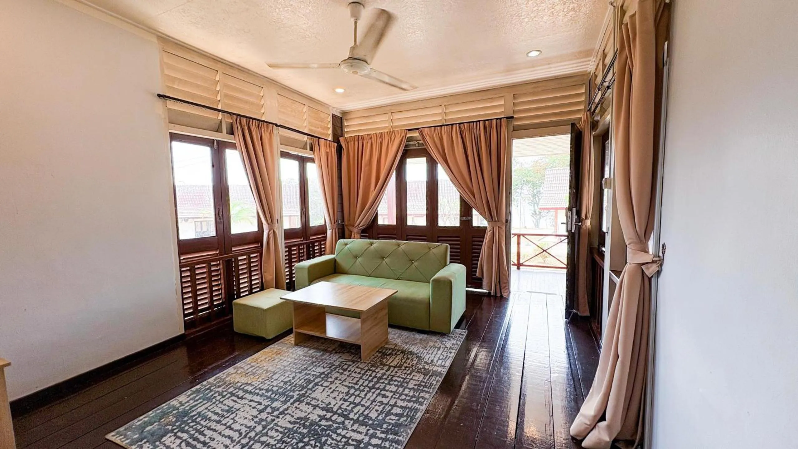 Bed in Lovita Tanjung Bidara Beach Resort