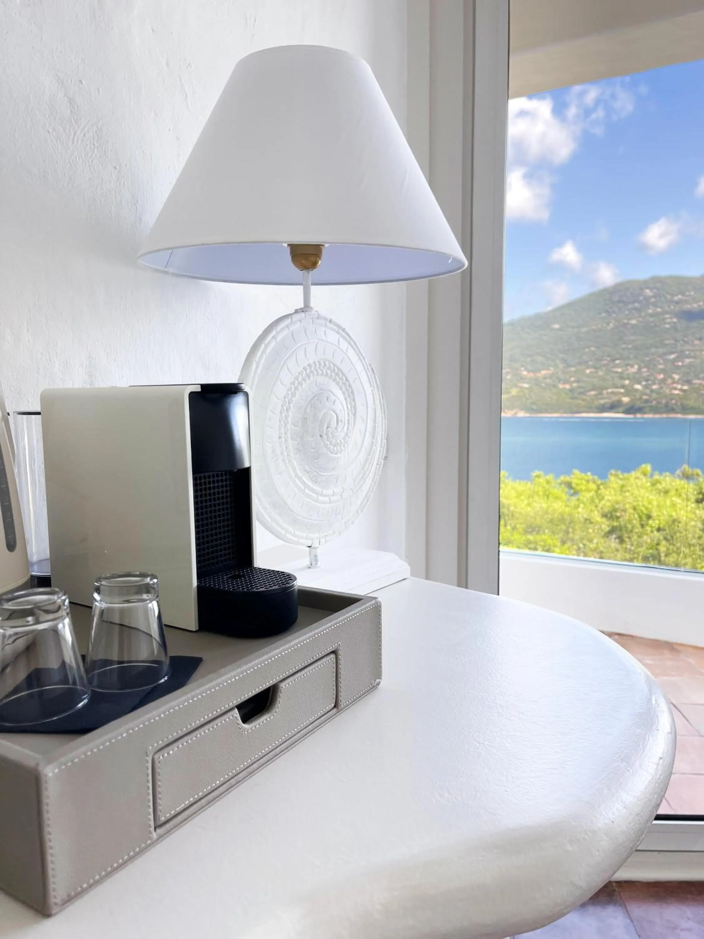 Deluxe Double Room with Side Sea View in A'mare Corsica I Seaside Small Resort