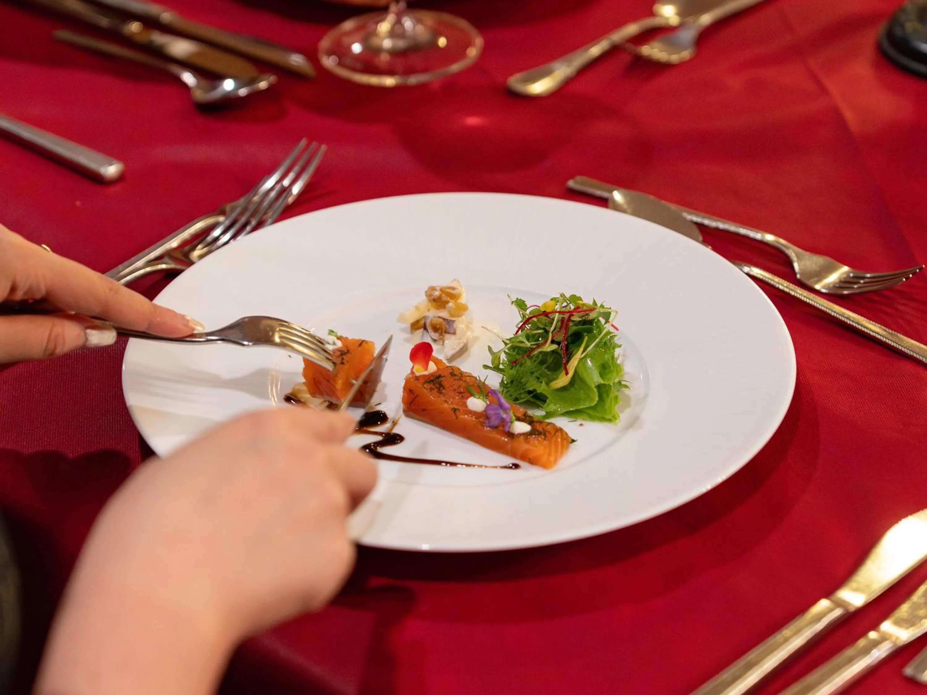 Dinner in Manza Prince Hotel