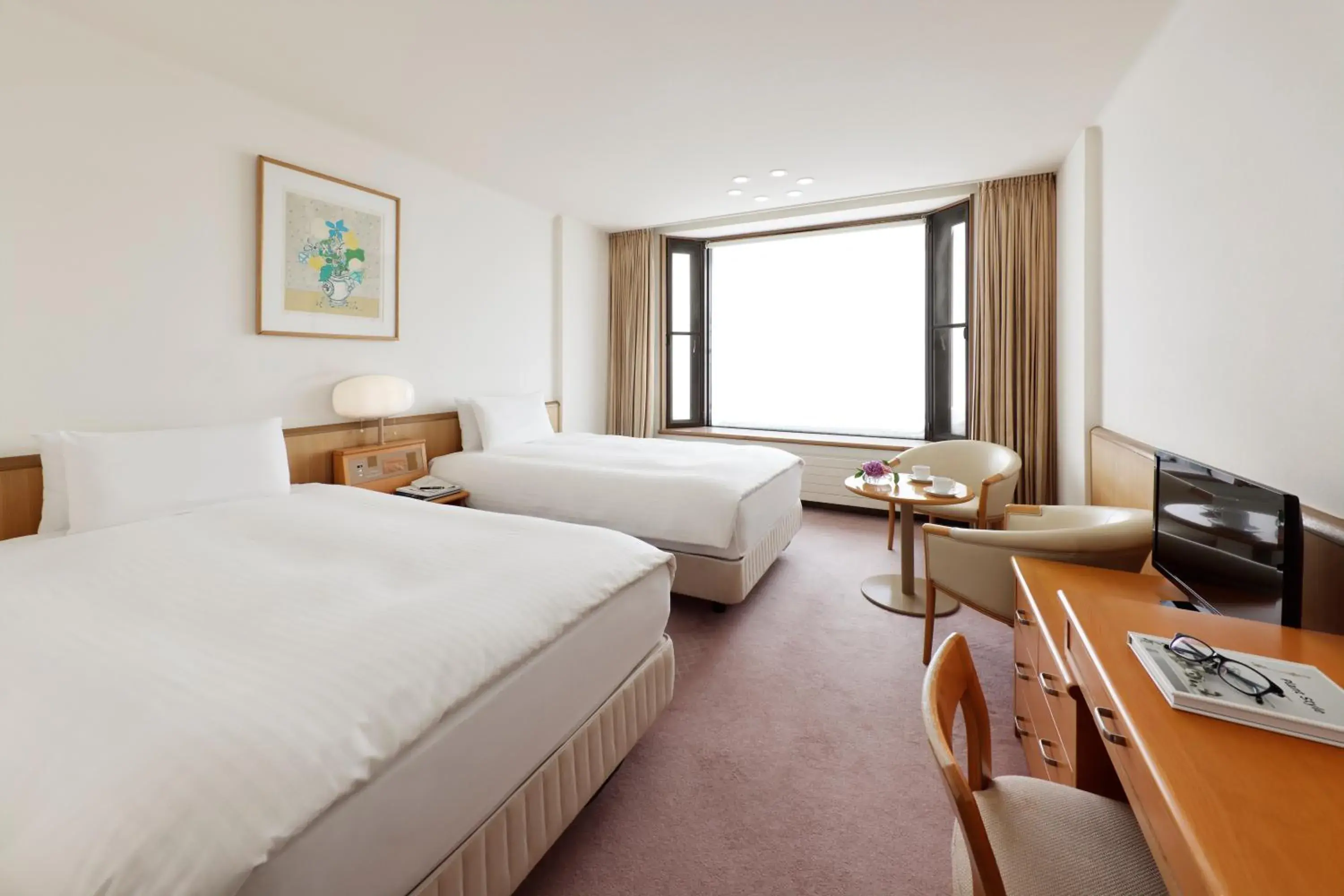 South Tower Twin Room - Non-Smoking in Manza Prince Hotel South Tower Twin Room - Non-Smoking in Manza Prince Hotel