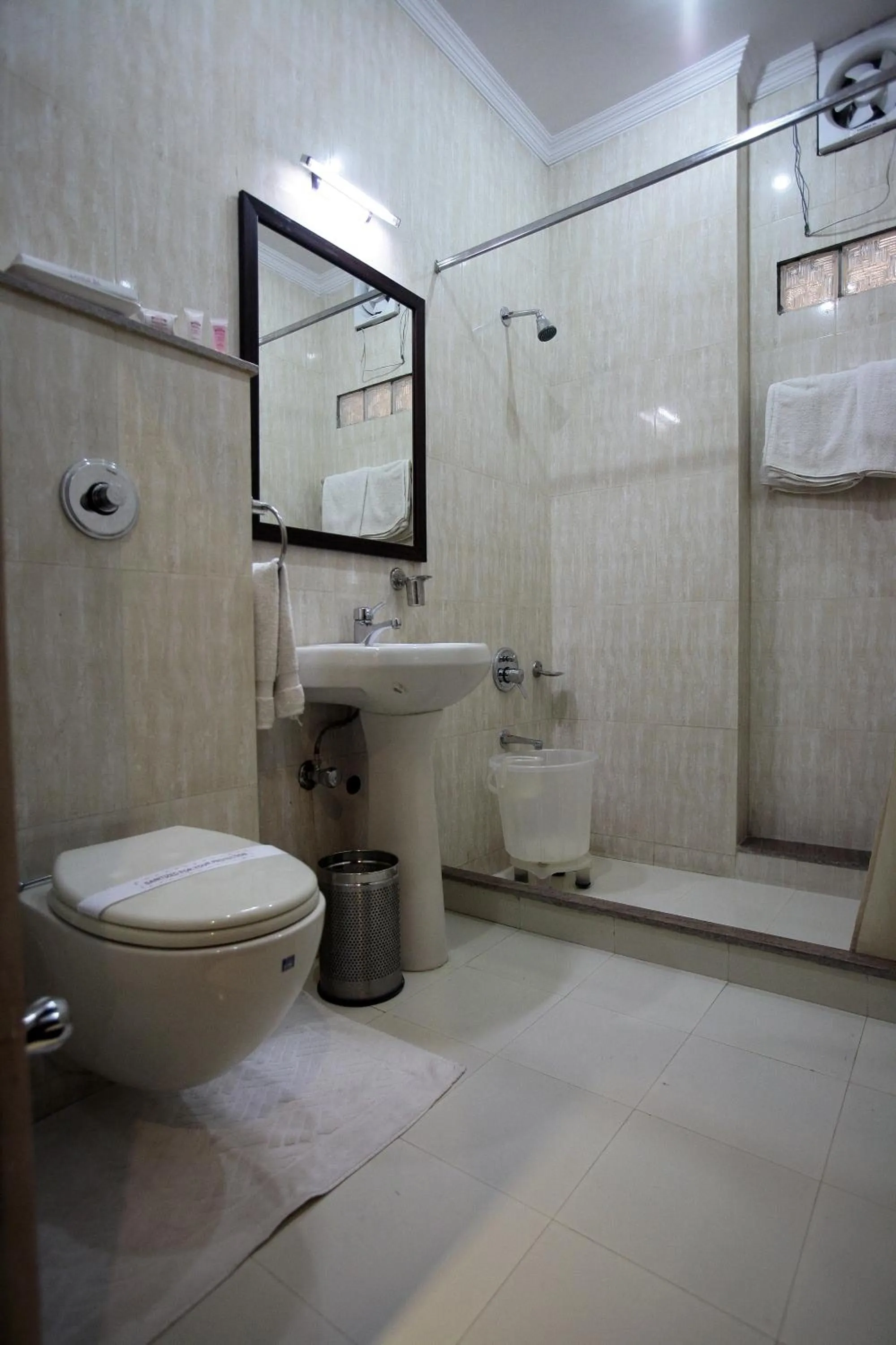 Shower in Sarovar Regency