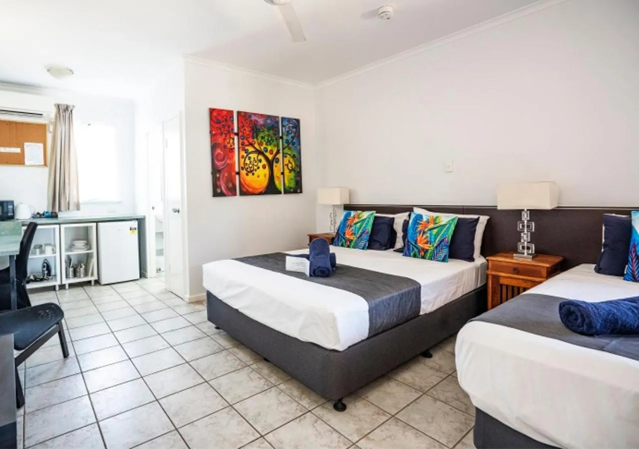 Bedroom, Bed in Kimberley Croc Motel