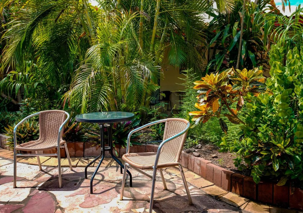 Garden view in Kimberley Croc Motel