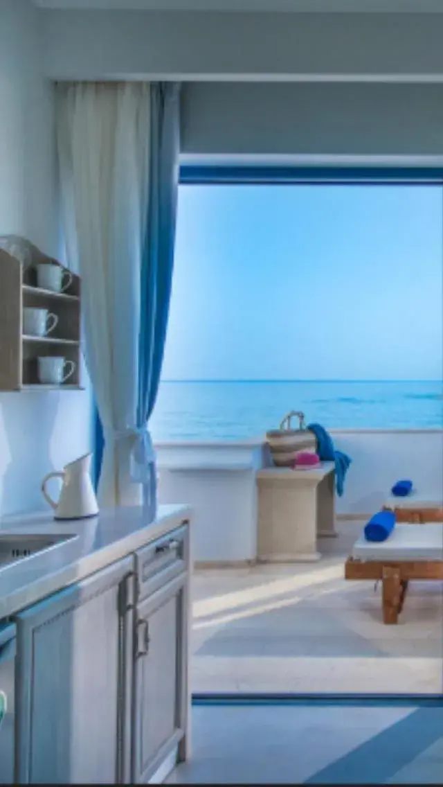 Deluxe Studio with Sea View in Pyrgos Blue Deluxe Studio with Sea View in Pyrgos Blue