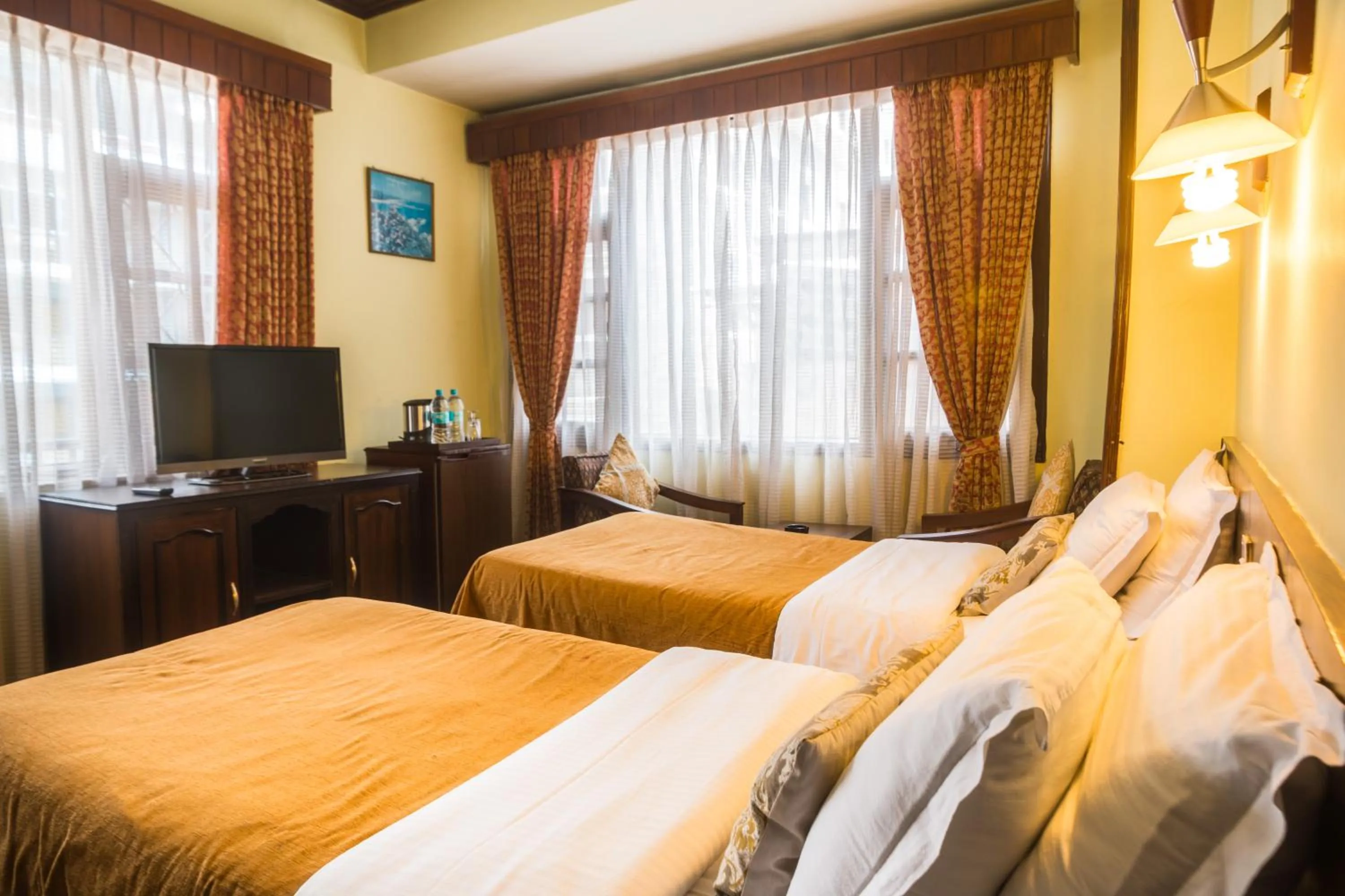 Bed in Hotel Excelsior