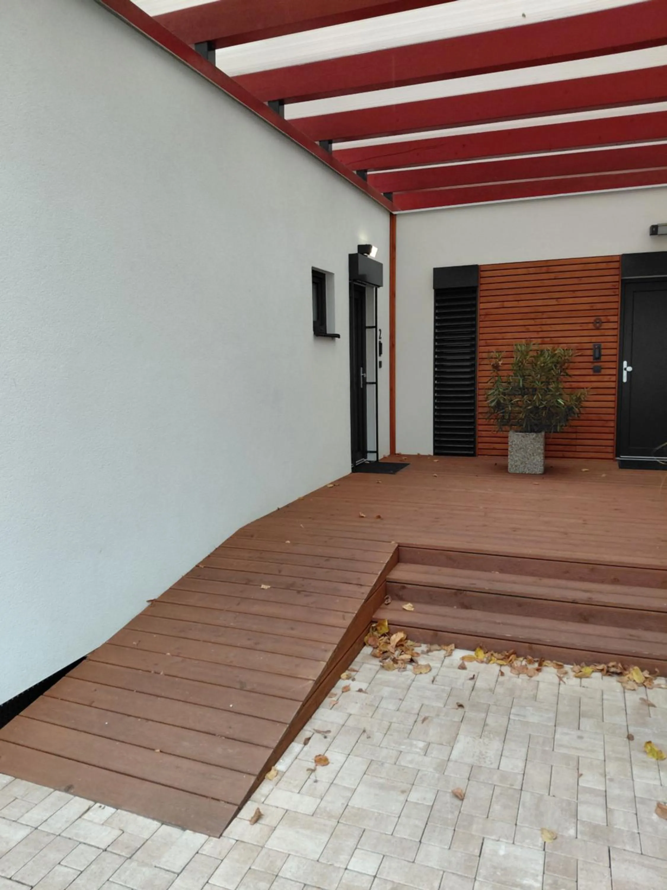 Facade/entrance in Motel M