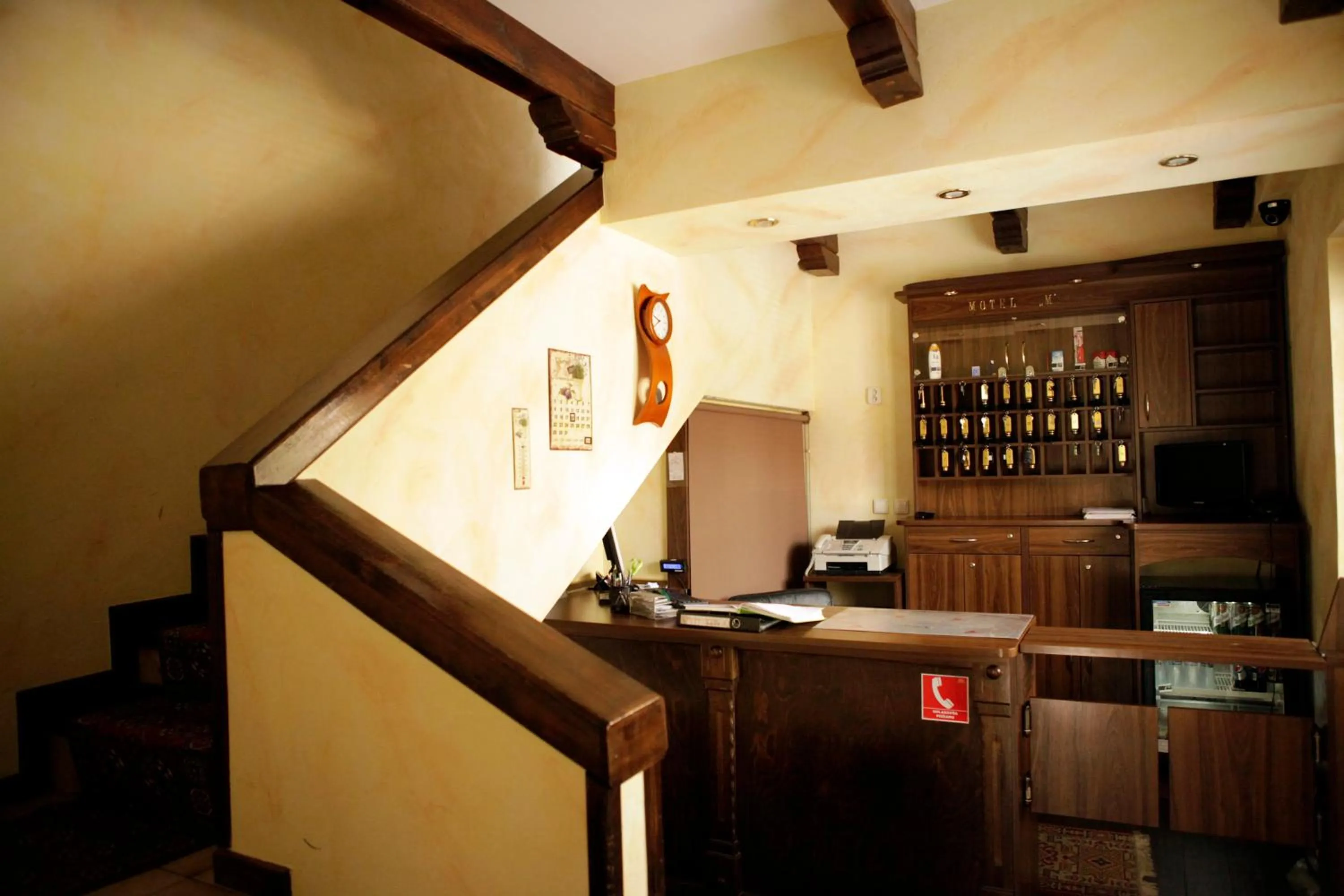 Lobby or reception in Motel M