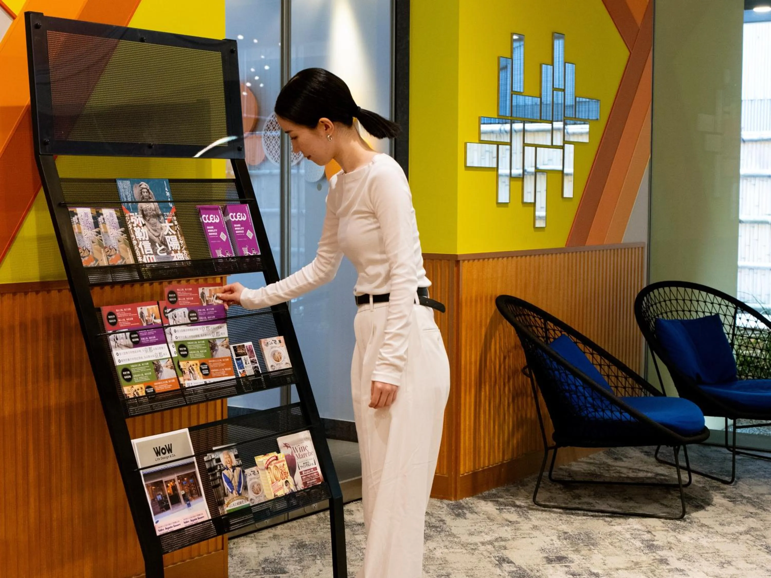 Lobby or reception in ibis Styles Kyoto Shijo