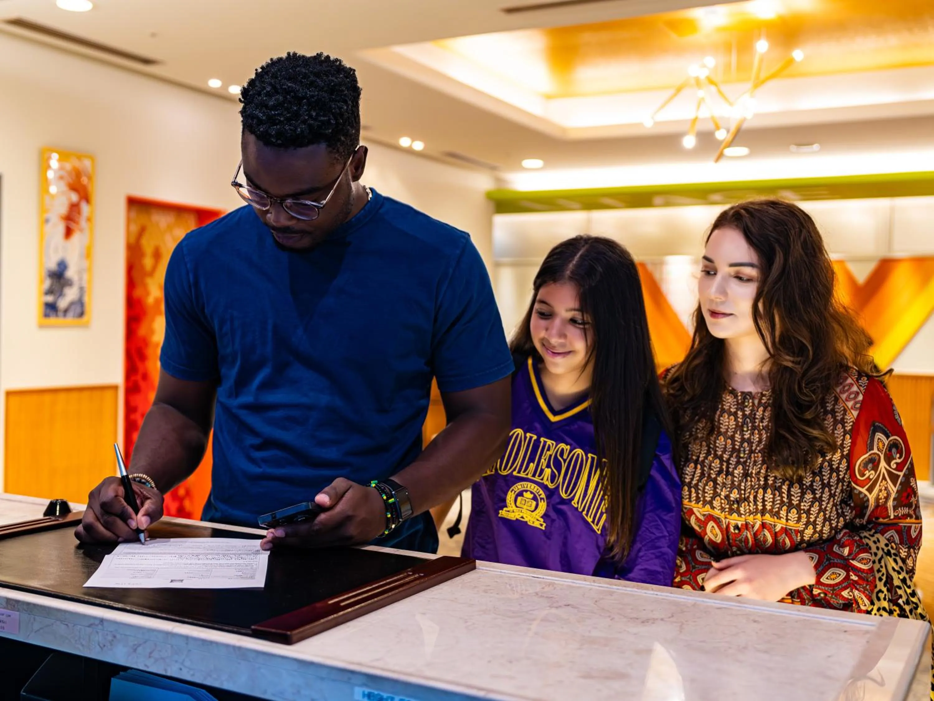 Lobby or reception in ibis Styles Kyoto Shijo