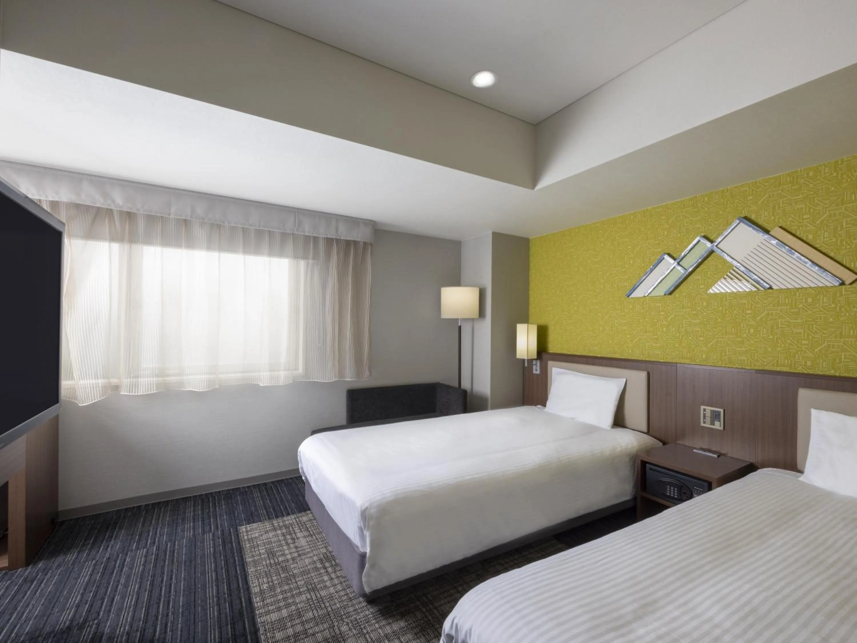 Bed in ibis Styles Kyoto Shijo