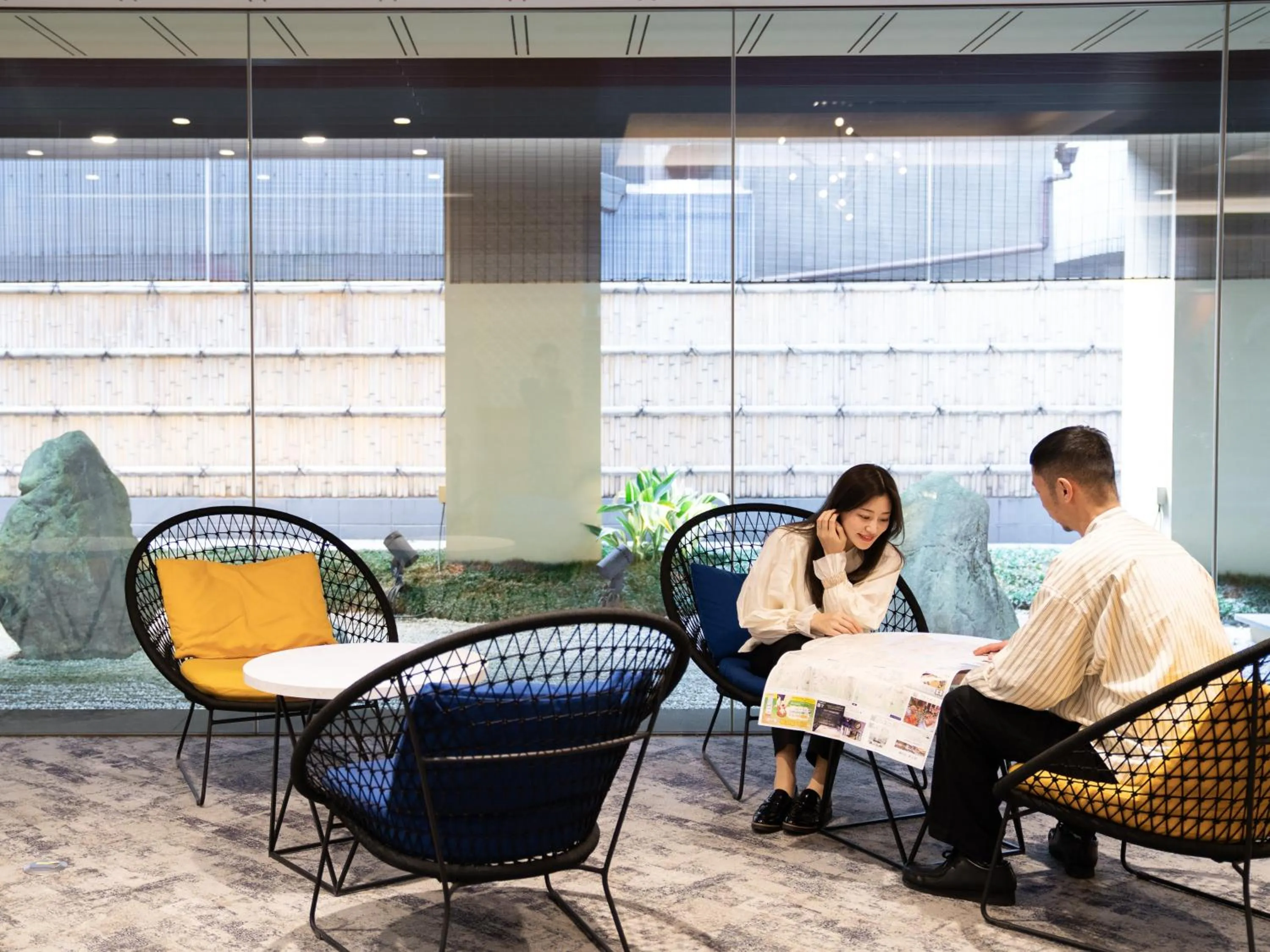 Lobby or reception in ibis Styles Kyoto Shijo