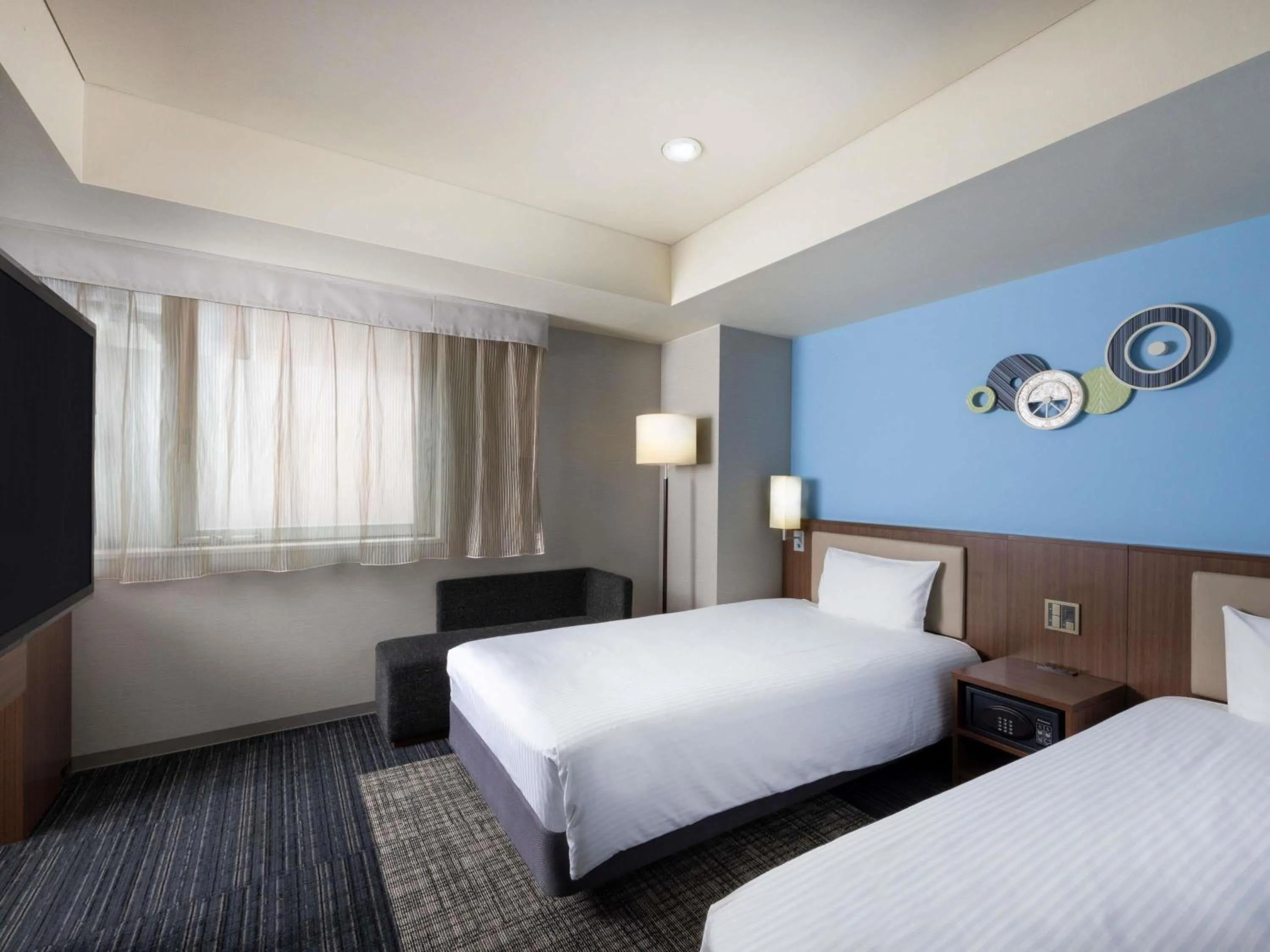 Bedroom, Bed in ibis Styles Kyoto Shijo