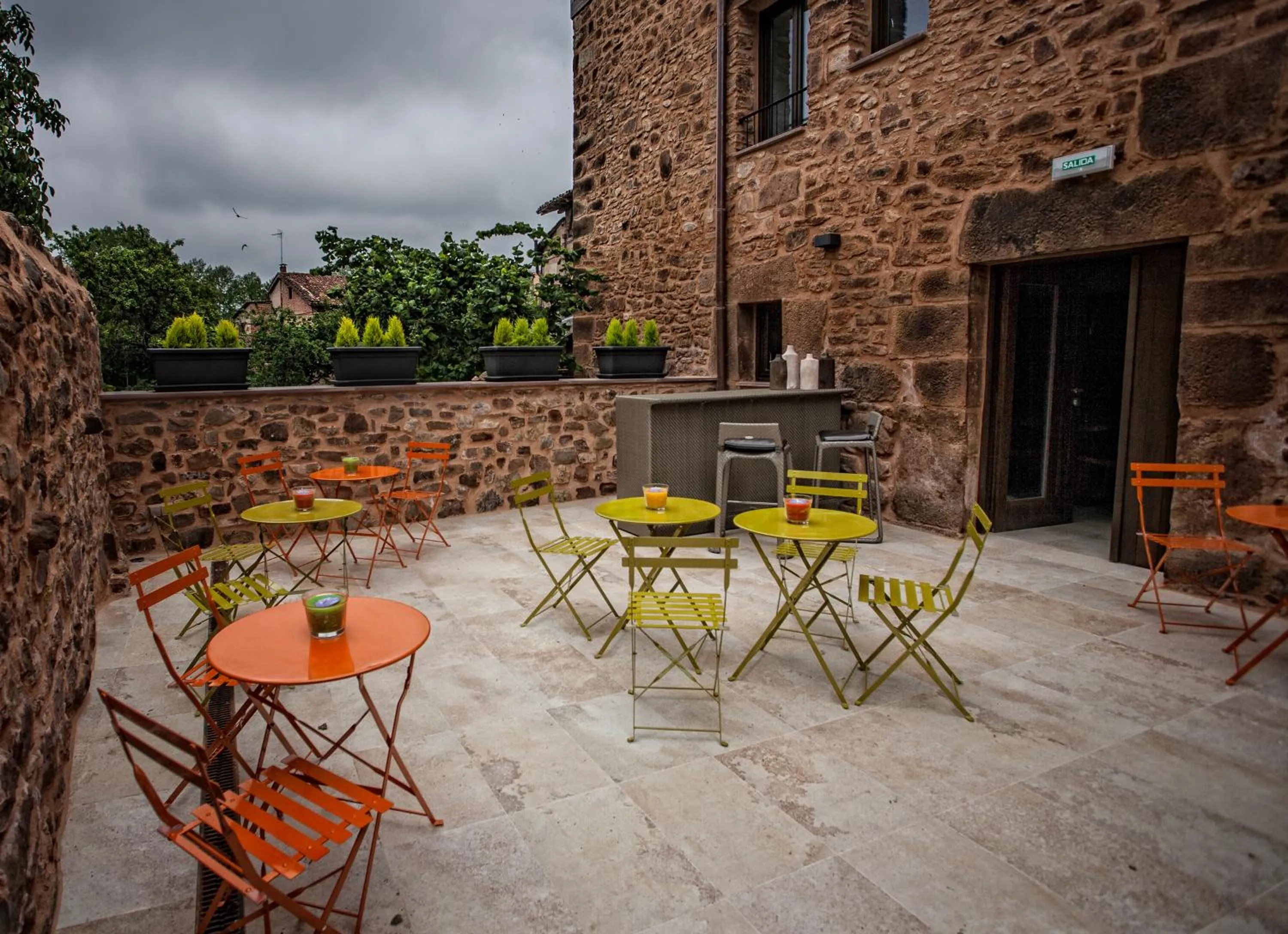 Patio in Hotel Pura Vida