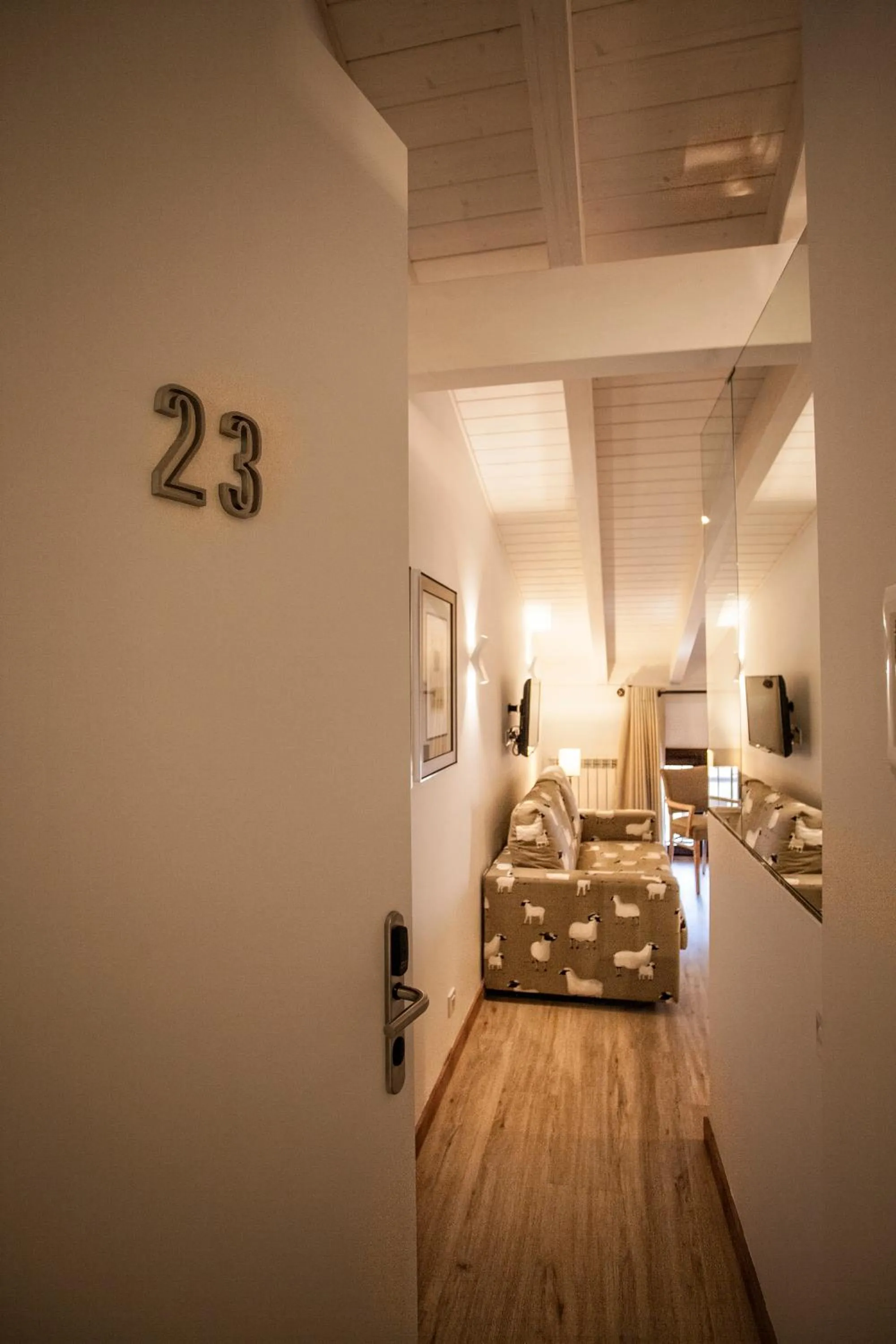 Living room in Hotel Pura Vida