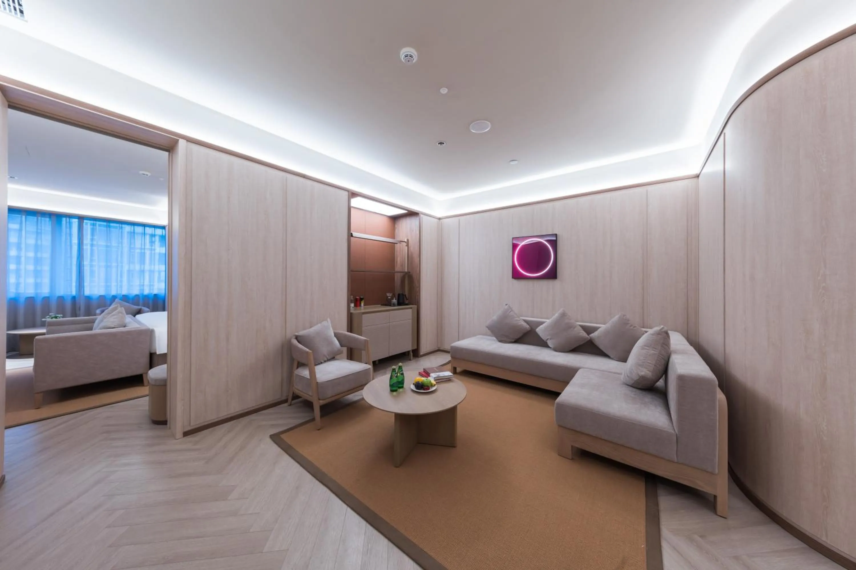 Living room in Crystal Orange Hotel - Shenzhen Nanshan Xinhaofang Branch