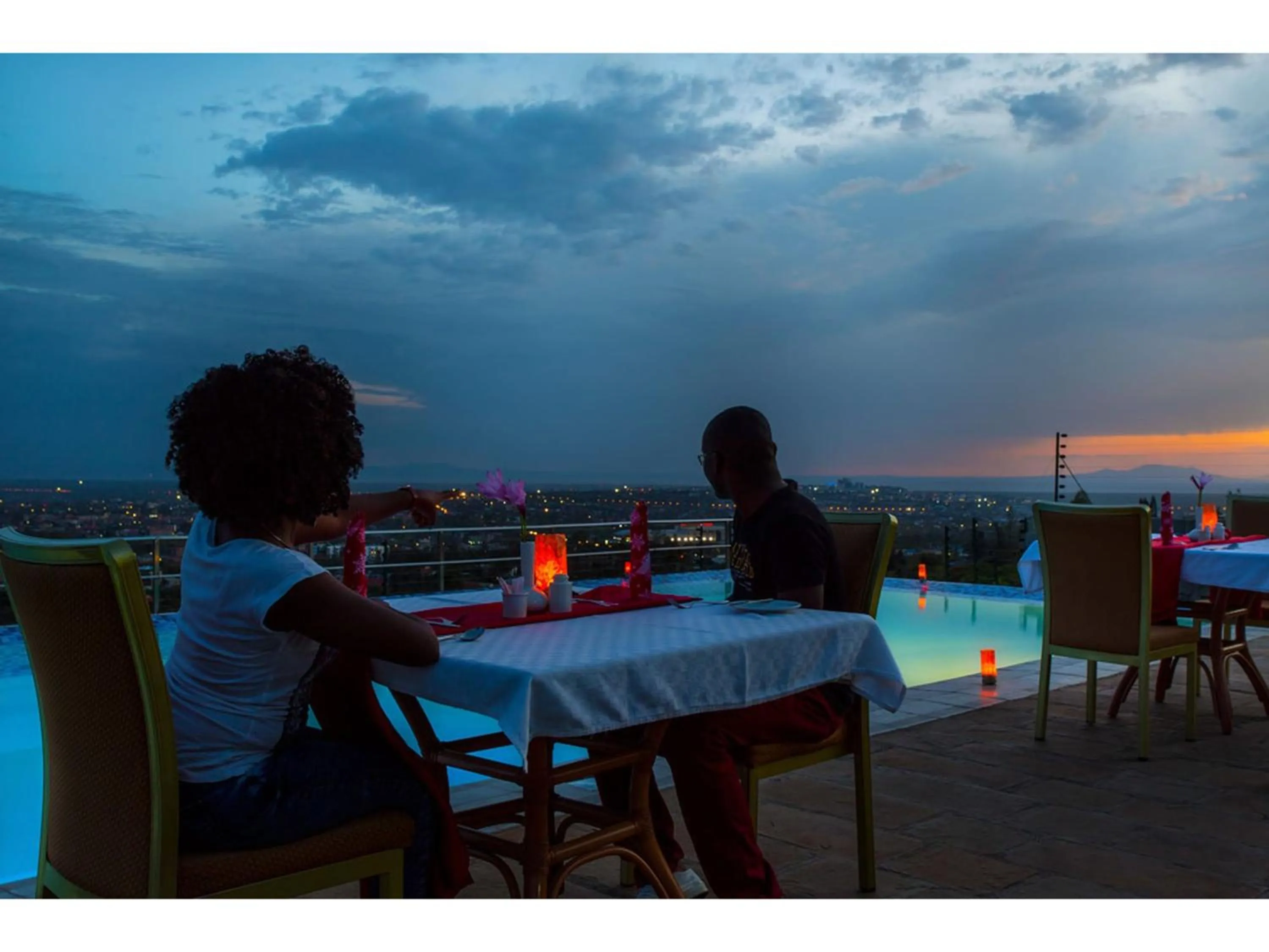 Patio in Wigot Gardens Hotel