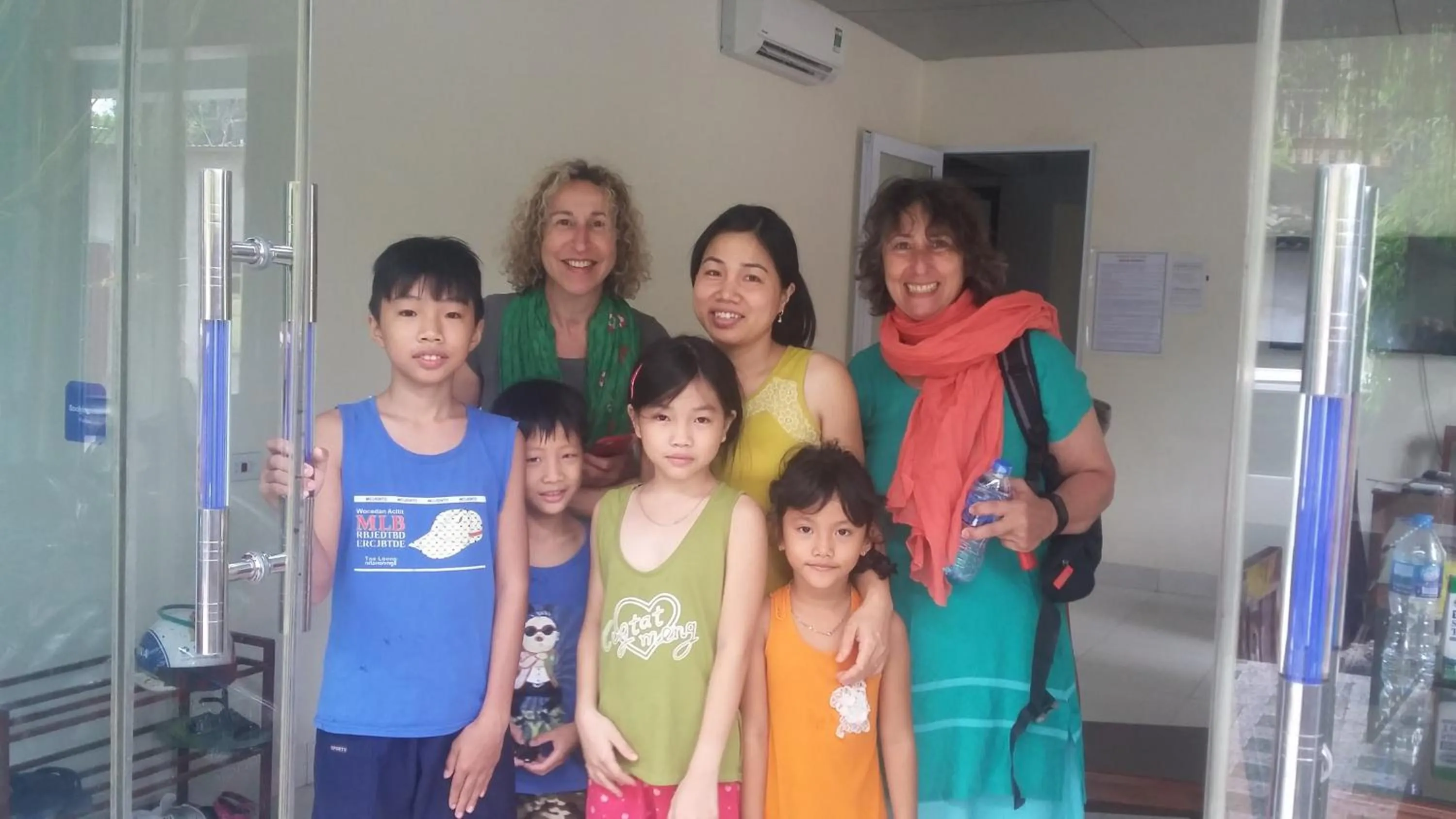 Guests in Limestone View Homestay